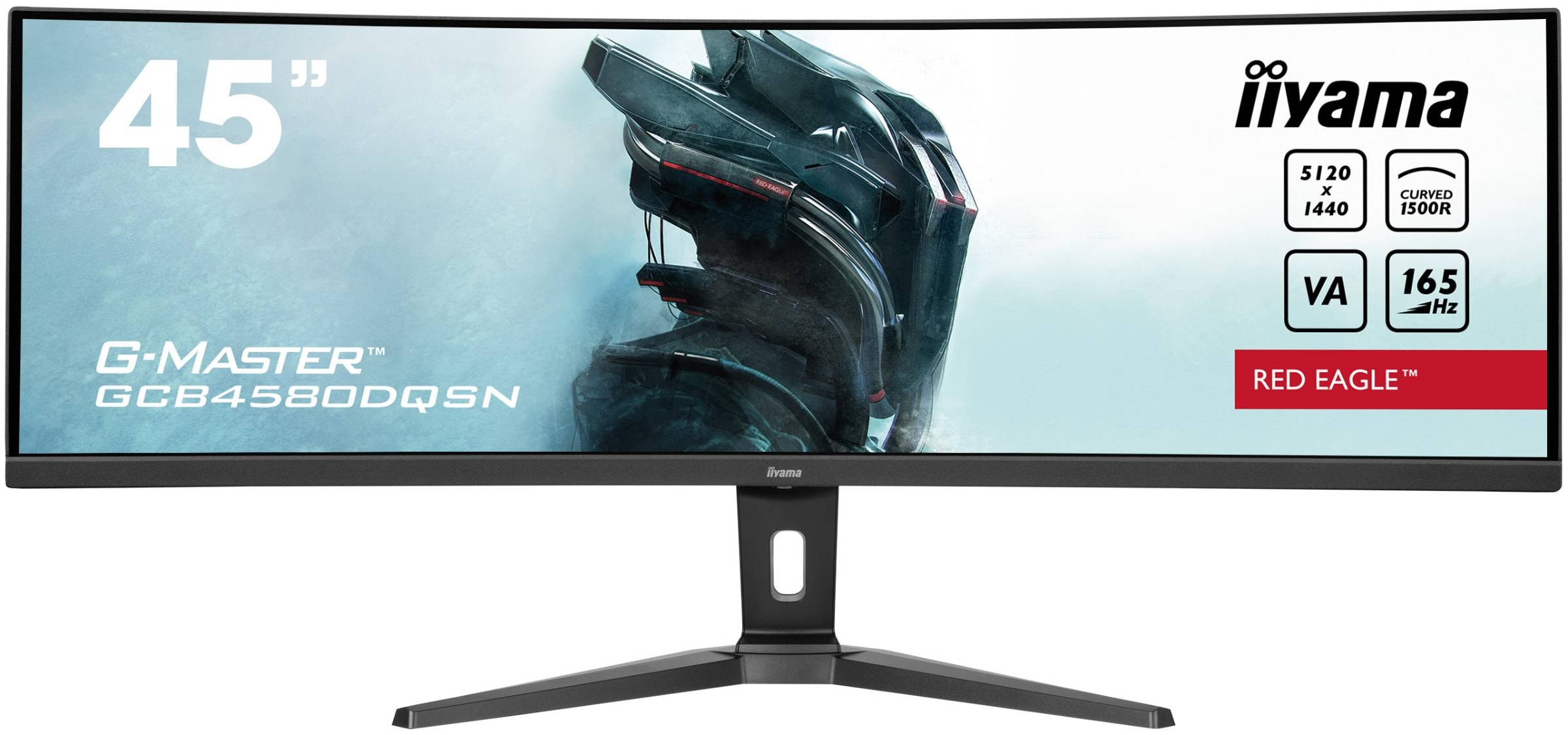 Ecran PC Gamer 45 pouces incurvé IIYAMA  - GCB4580DQSN-B1
