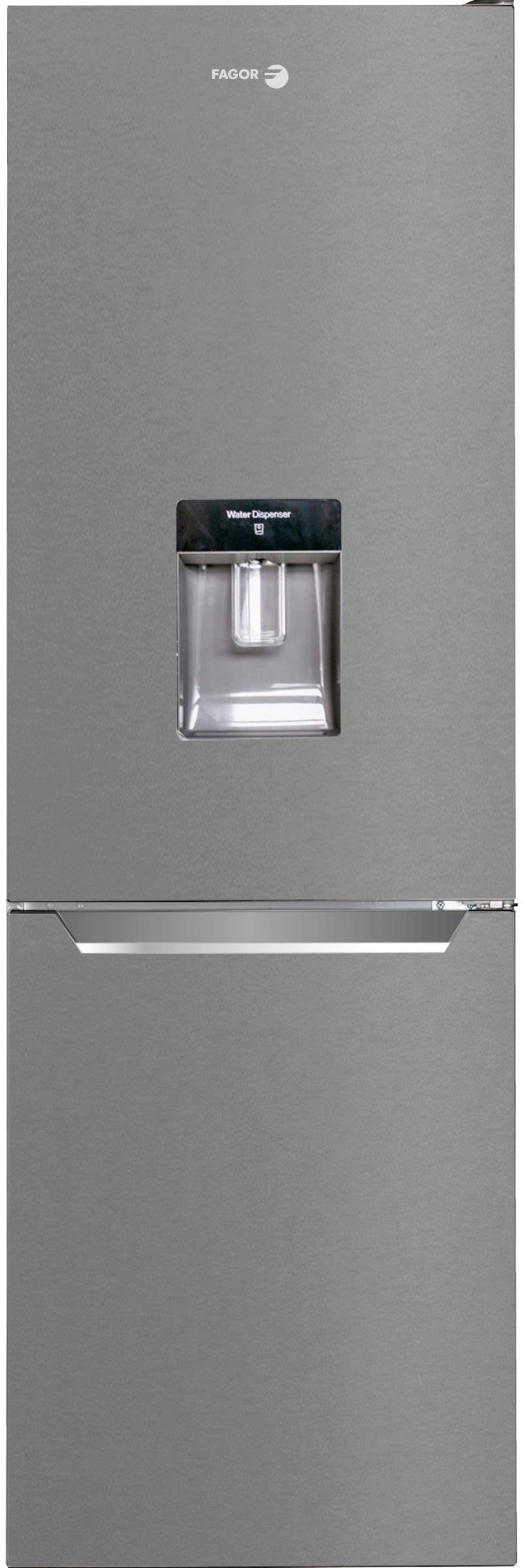 Réfrigérateur congélateur bas FAGOR 322L No Frost Gris FFN83222X