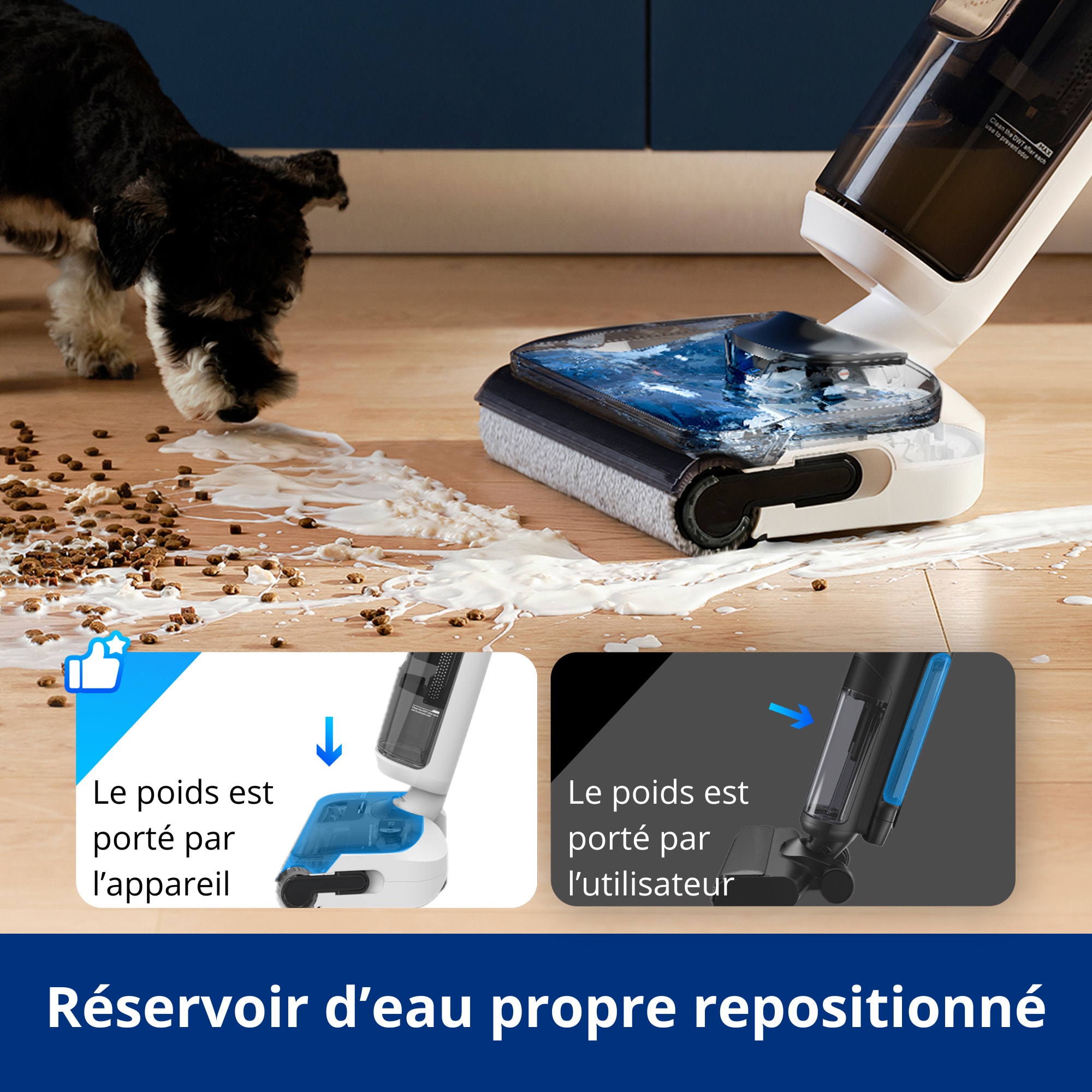 Aspirateur laveur TINECO - FLOORONE-S5STRETCH Aspirateur laveur TINECO - FLOORONE-S5STRETCH