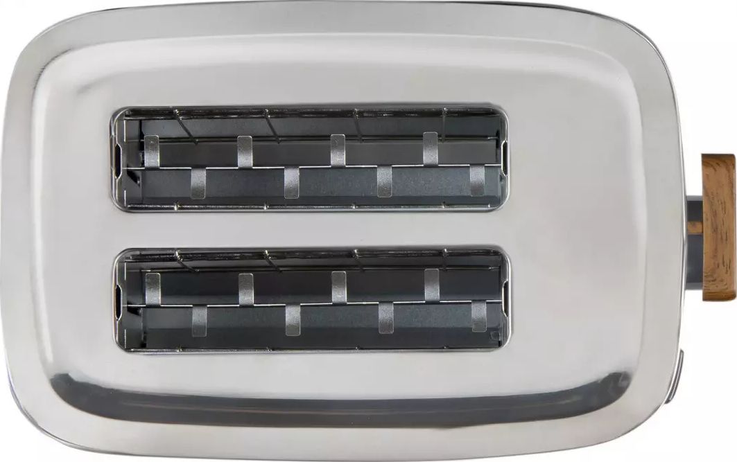 Grille pain DOMO 2 fentes 1000W Gris - DO965T