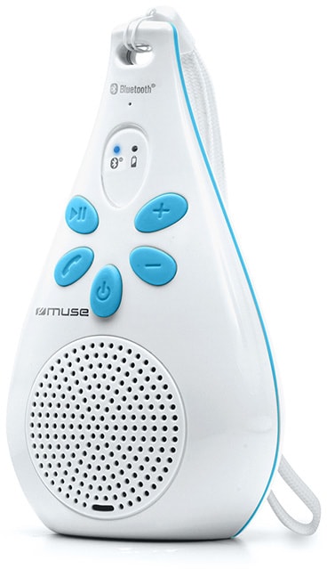 Enceinte bluetooth MUSE IPX4 Mains-libres Blanc M320BT