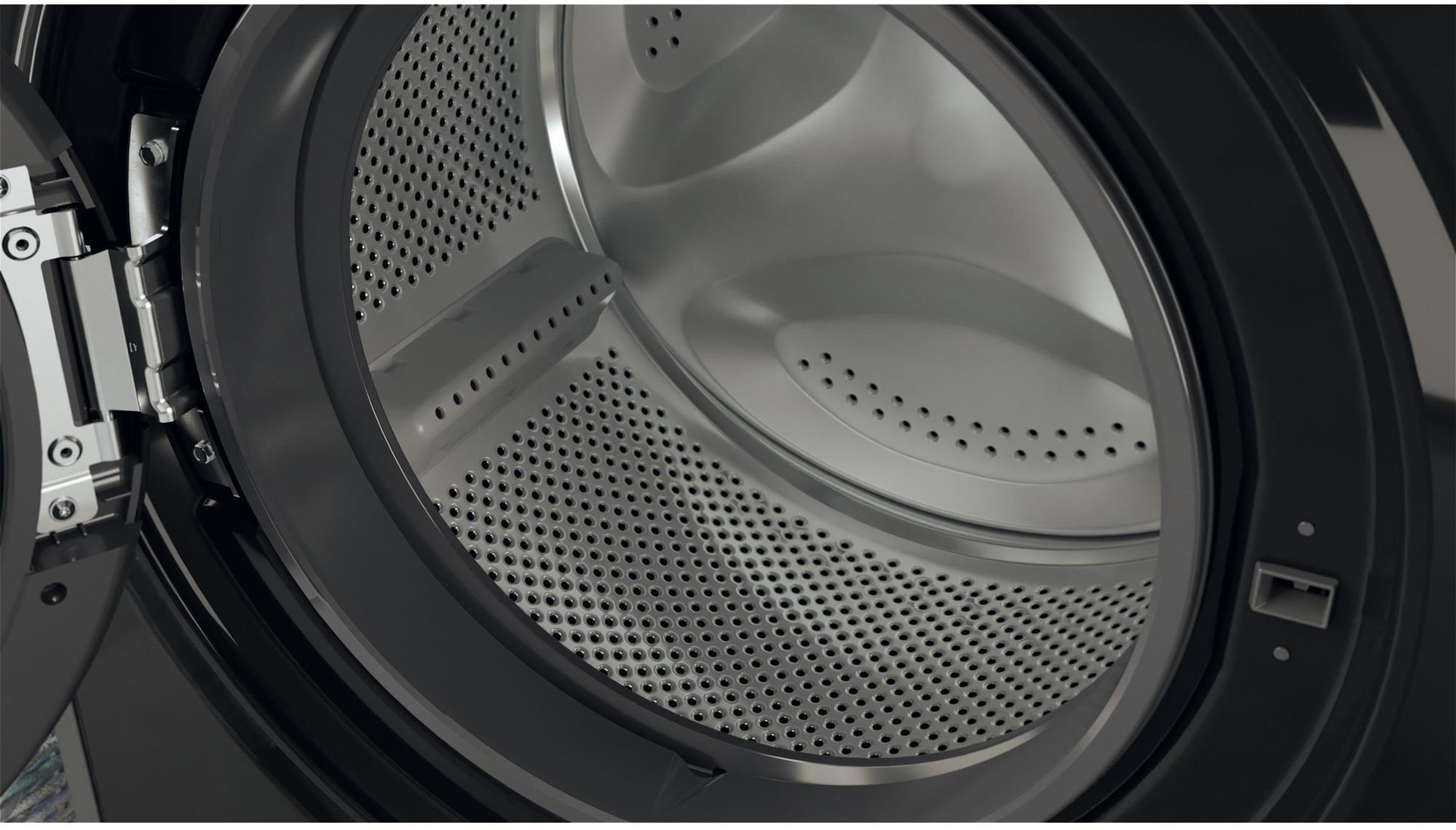 Lave linge Frontal HOTPOINT ARISTON , 1400 trs/mn, 9kg, Noir - NAM11948BMFR Lave linge Frontal HOTPOINT ARISTON , 1400 trs/mn, 9kg, Noir - NAM11948BMFR