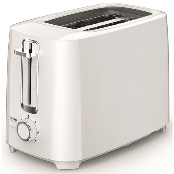 Grille pain KITCHEN CHEF 2 fentes 700W Blanc KSTOASTBLANC2T