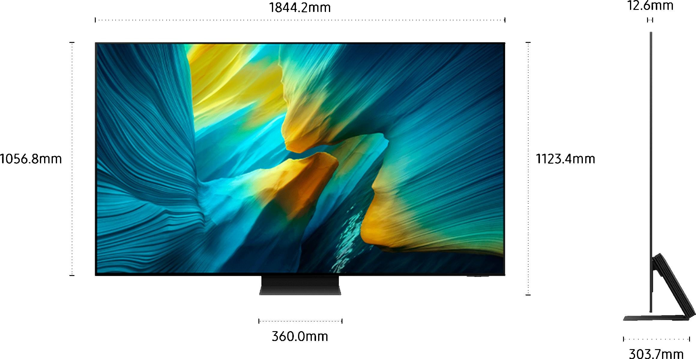 TV OLED 4K 209 cm SAMSUNG - TQ83S95F TV OLED 4K 209 cm SAMSUNG - TQ83S95F