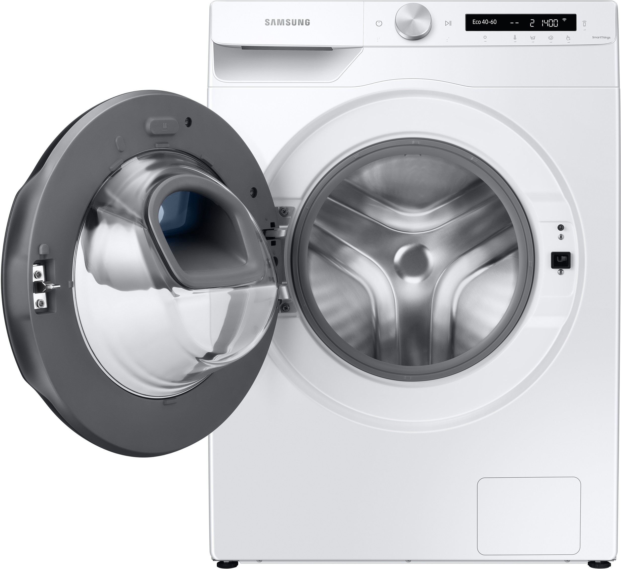 SAMSUNG Lave linge Frontal AddWash ecobubble 9kg Blanc - WW90T554DAWS3