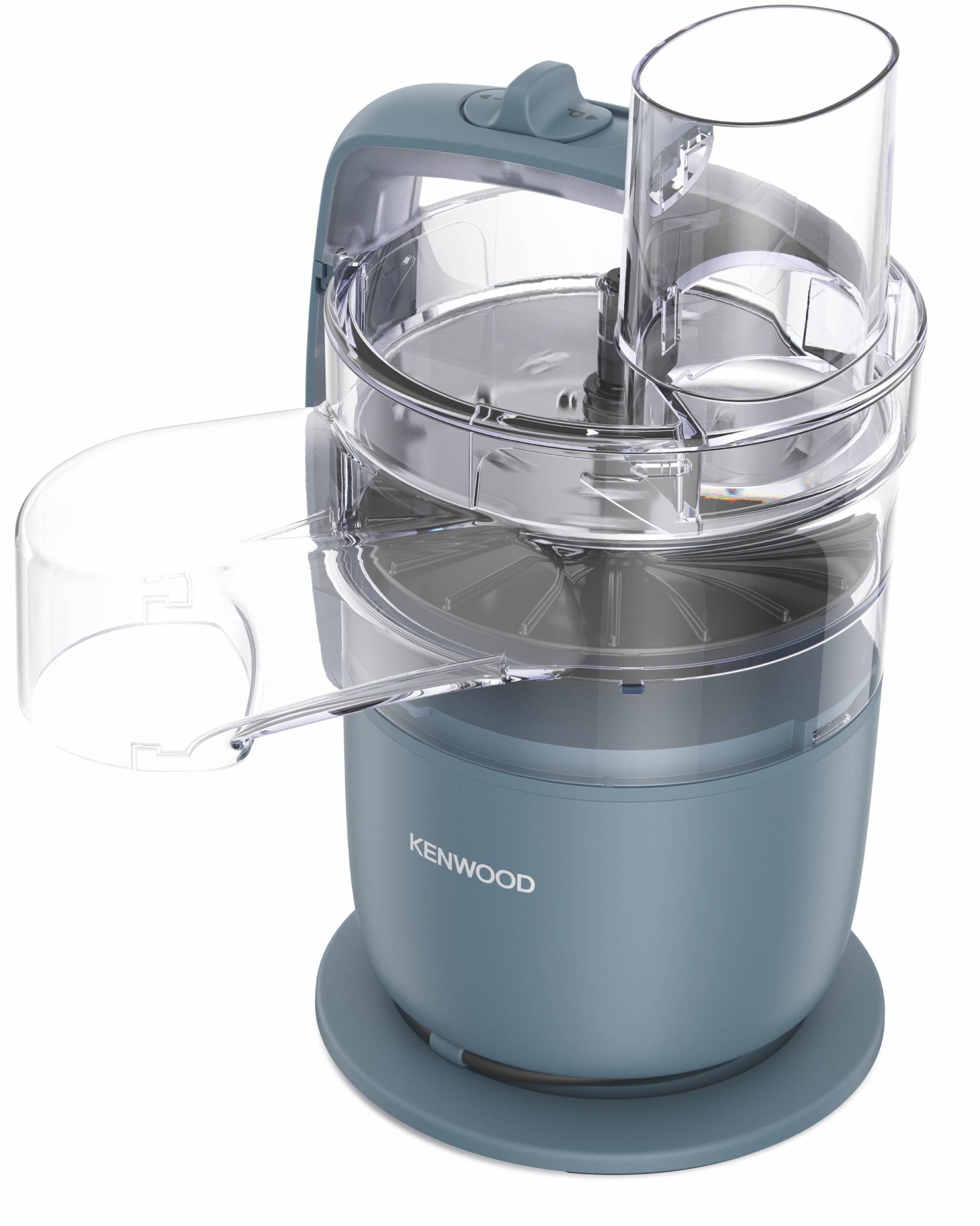 KENWOOD Robot culinaire MultiPro Go 650W 1.3L Gris Bleu - FDP22130GY