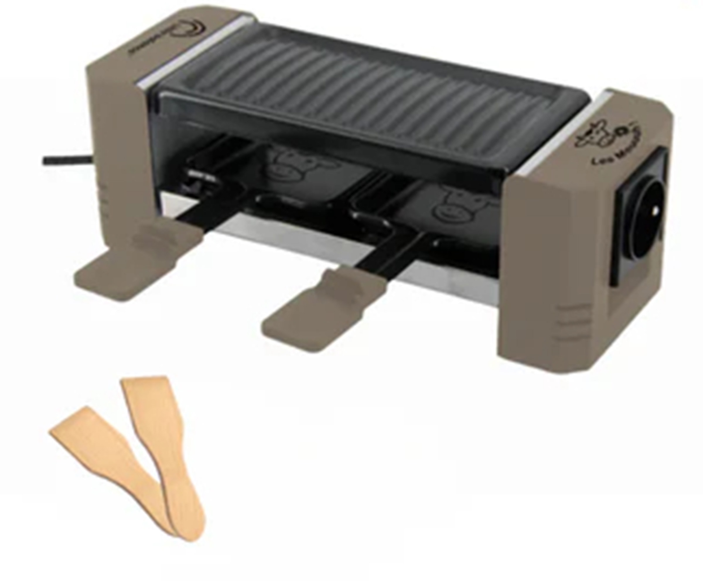 Raclette Multifonction LITTLE BALANCE 2 personnes 320W Muscade 8763