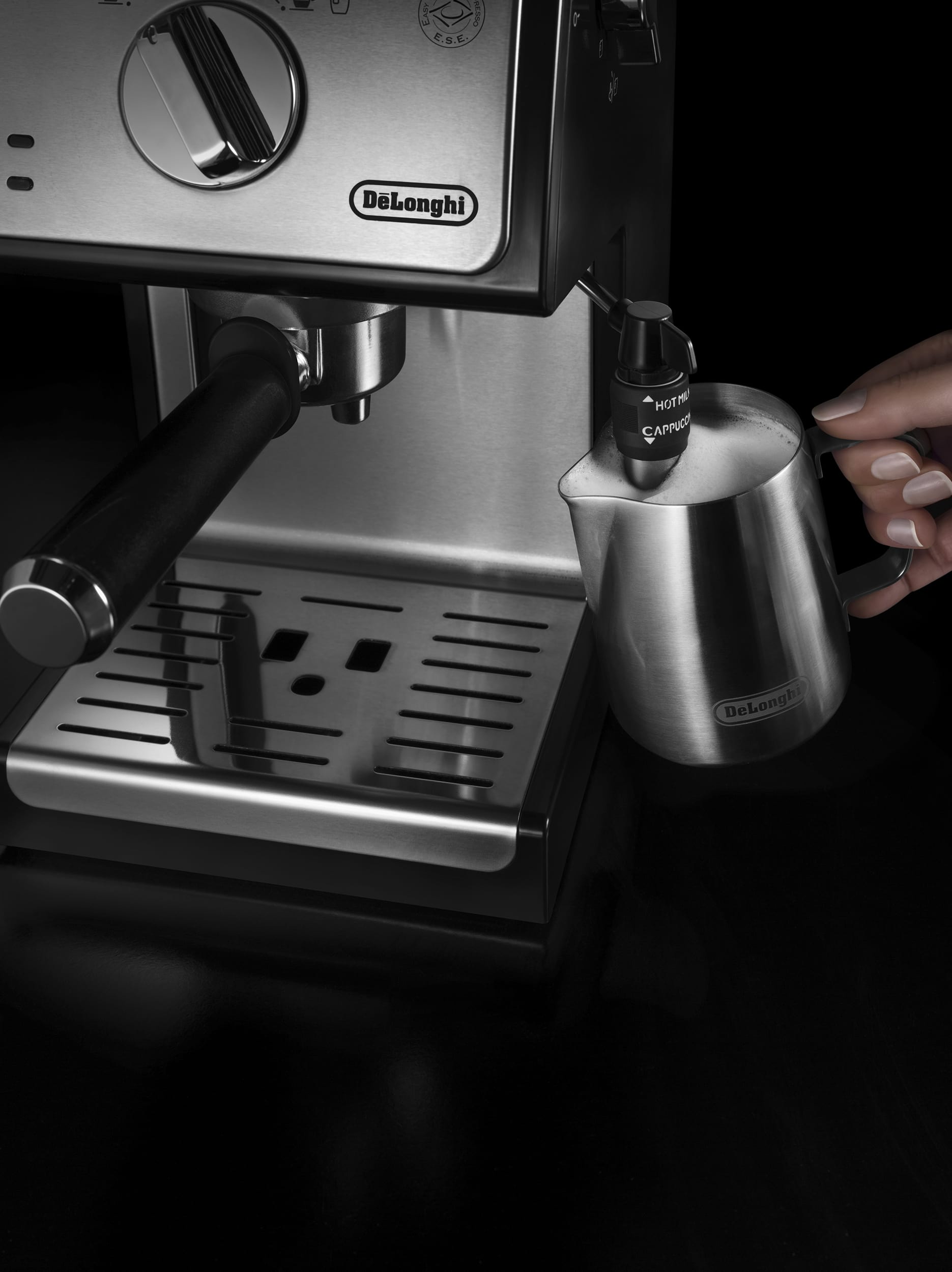 DELONGHI Expresso ECP 35.31 Inox Noir - ECP3531