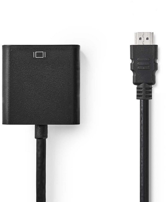 NEDIS Adaptateur HDMI / VGA CCGB34900BK02