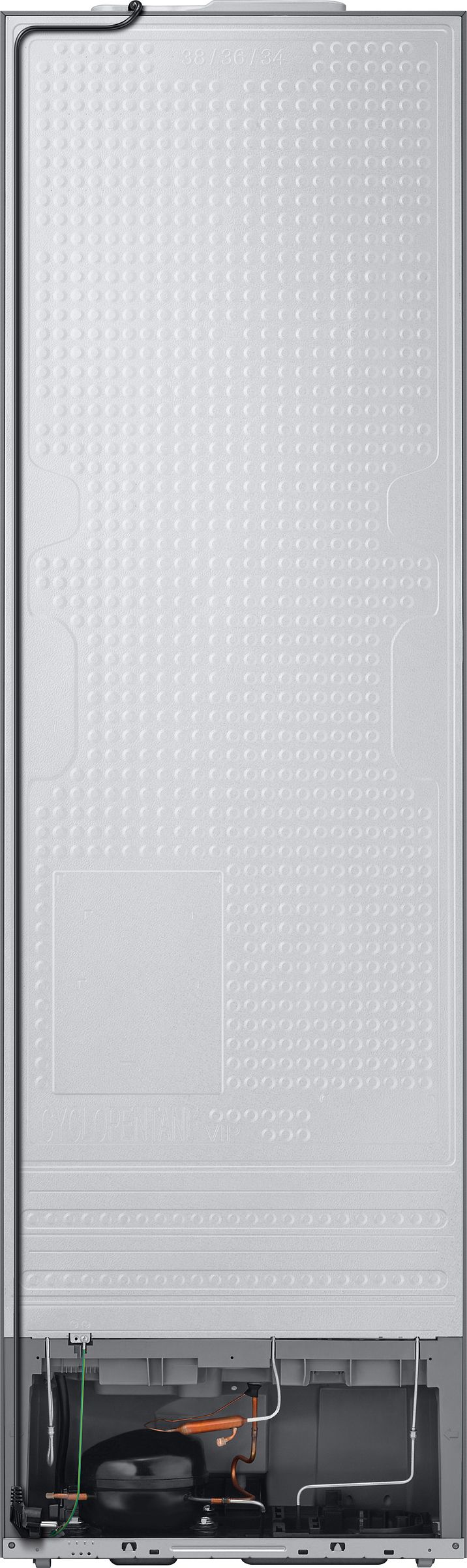 Réfrigérateur congélateur bas SAMSUNG 341L No Frost Inox - RB34C632DSA