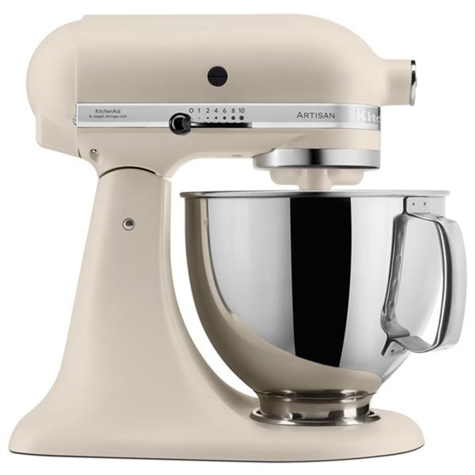 Robot culinaire KITCHENAID 4.8L, 300W, Crème 5KSM125EFL