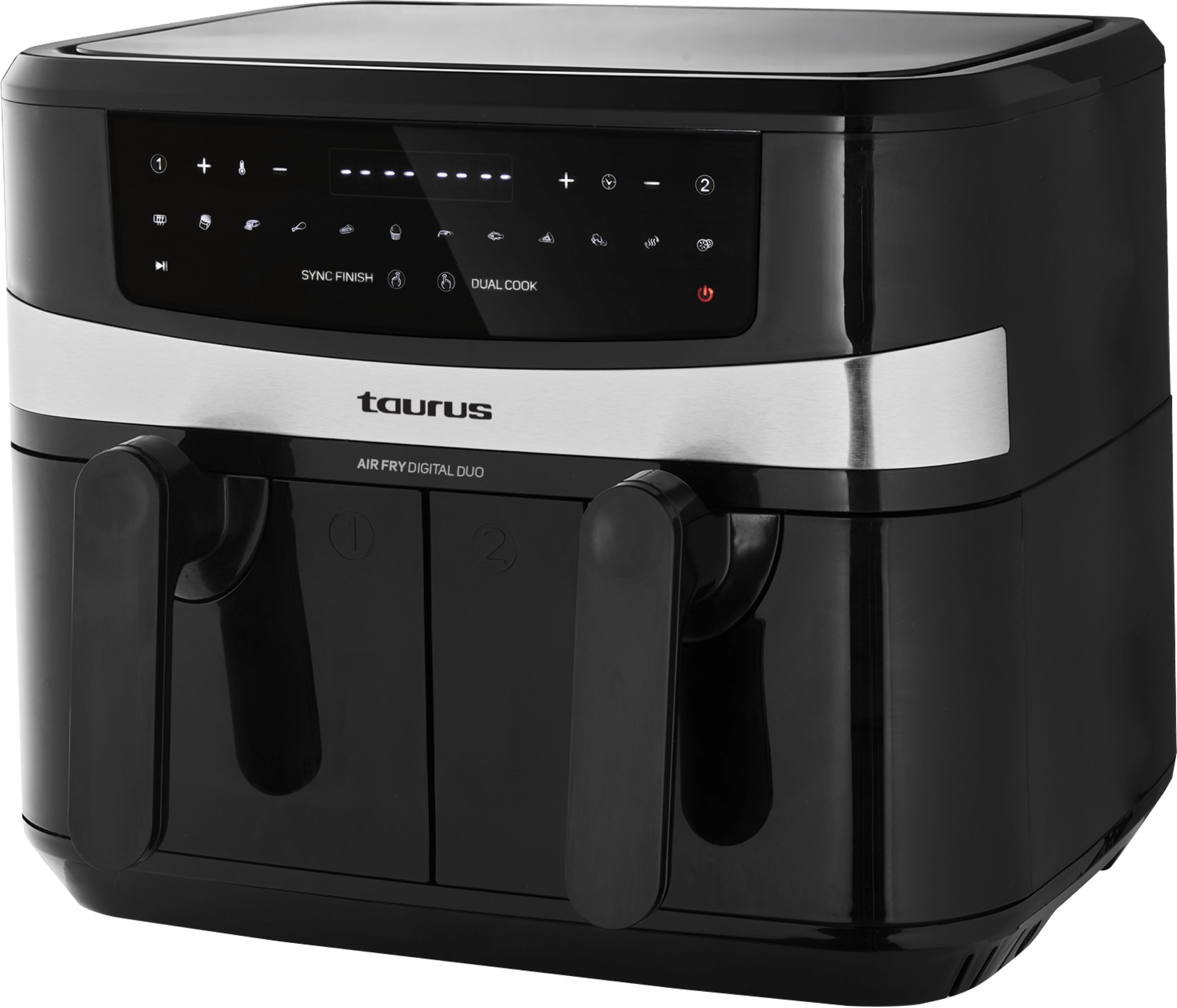 Friteuse sans huile TAURUS 9L 2600W Double compartiment AIRFRYDIGITAL-DUO
