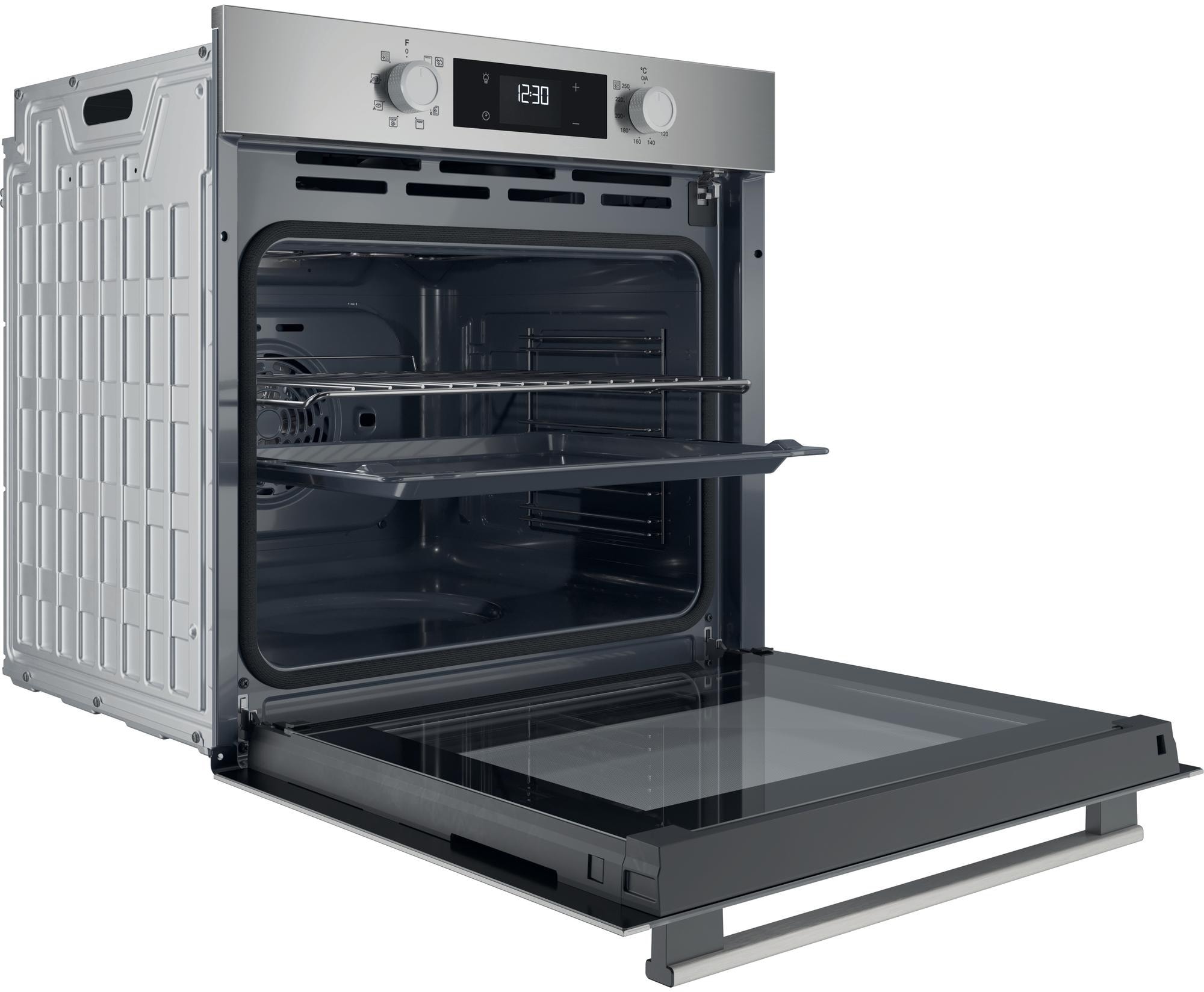 Four encastrable pyrolyse HOTPOINT ARISTON 3300W 71L Design inox élégant - HAO5540PX Four encastrable pyrolyse HOTPOINT ARISTON 3300W 71L Design inox élégant - HAO5540PX