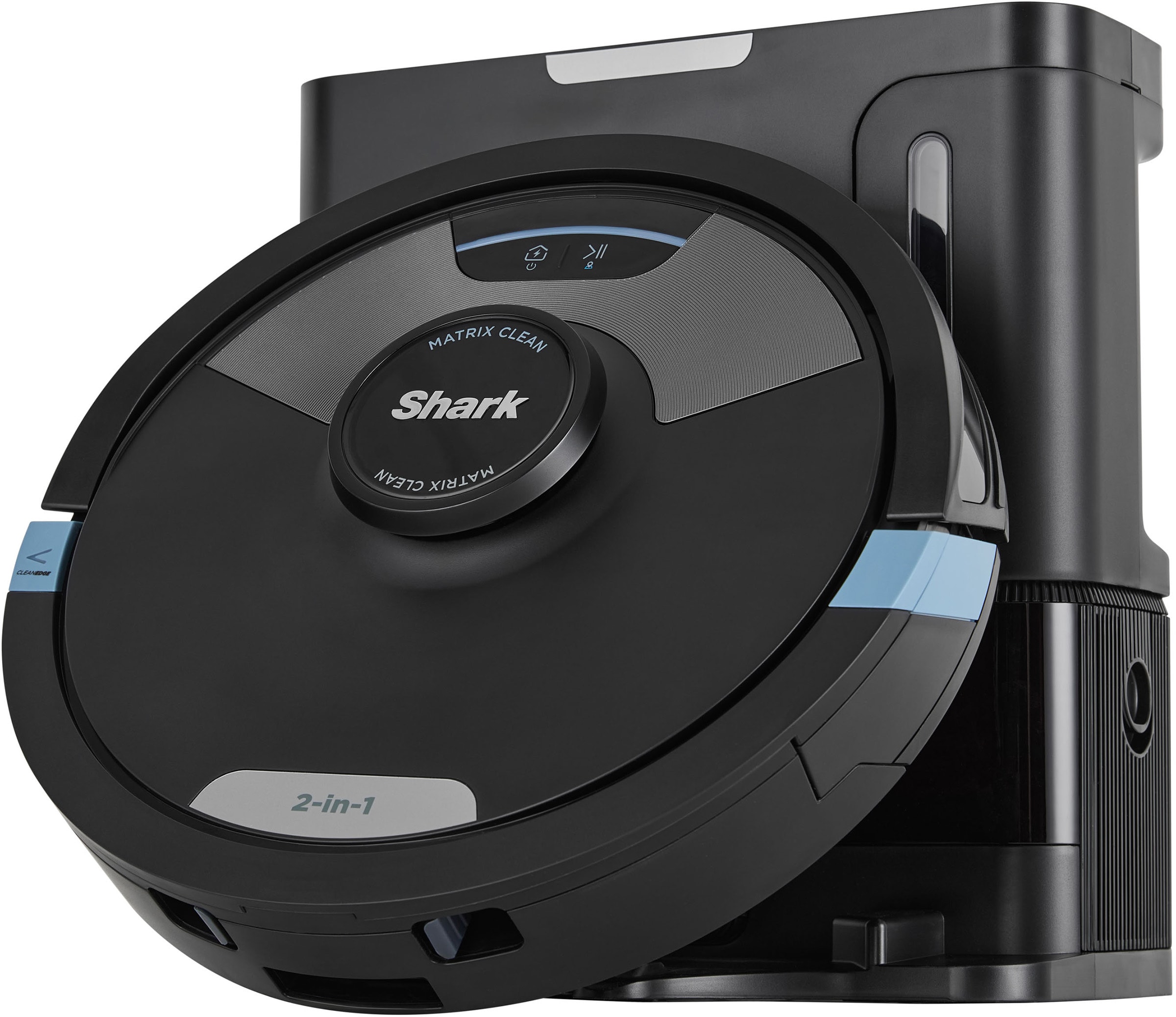 Aspirateur robot laveur SHARK Laveur, 2 en 1, Matrix Plus, Noir RV2620WAEU