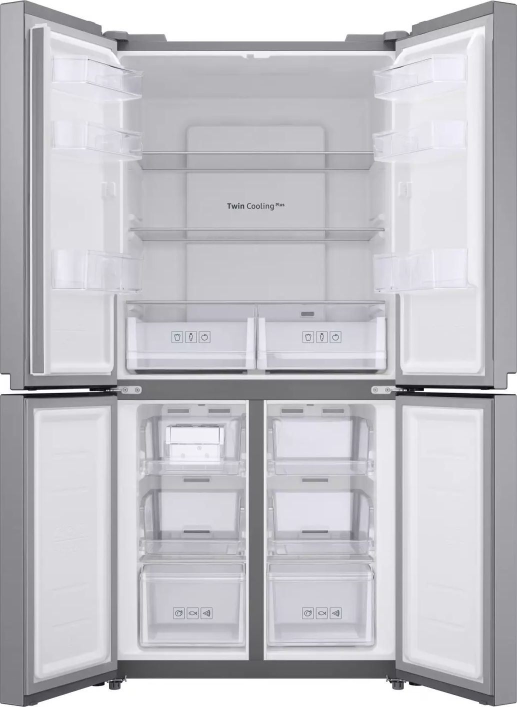 Réfrigérateur 4 portes SAMSUNG 488L No Frost Inox - RF48A400EM9