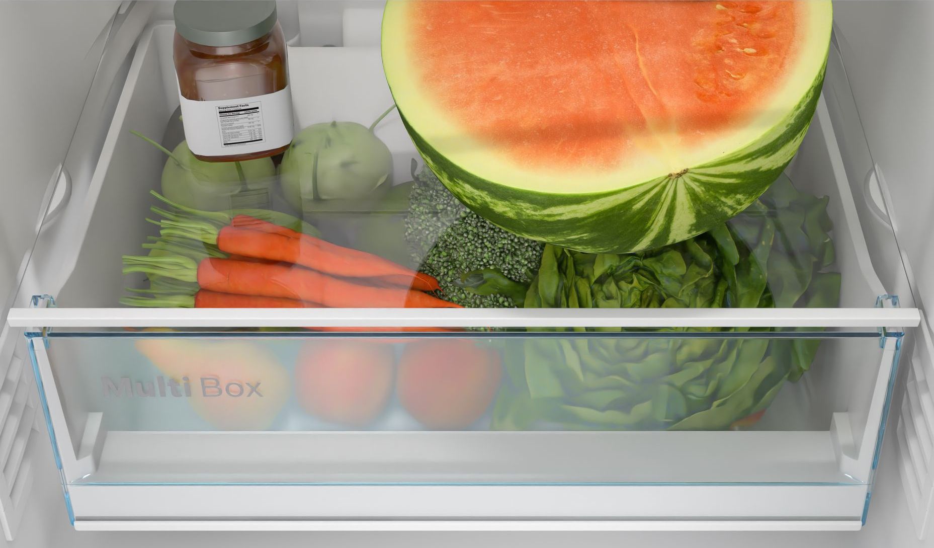 Réfrigérateur congélateur bas BOSCH 279L No Frost Blanc - KGN33NWDA
