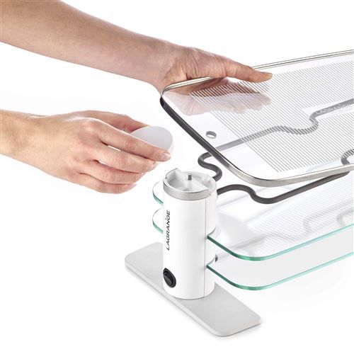 Raclette classique LAGRANGE 8 personnes 1000W Blanc - 79801