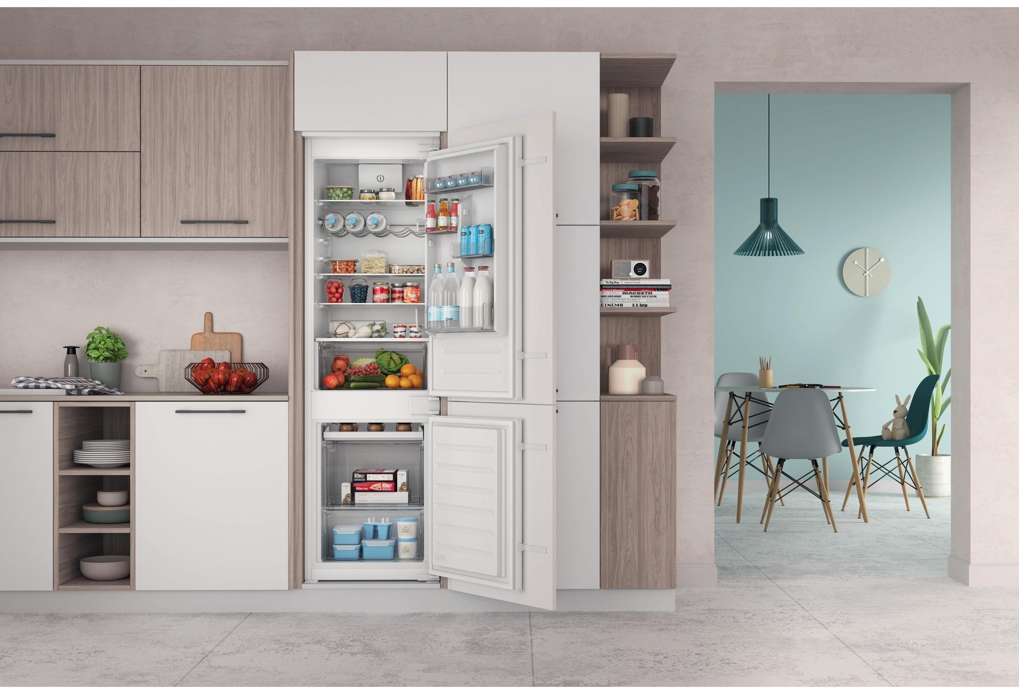 Réfrigérateur congélateur encastrable INDESIT  - INCO18DC03