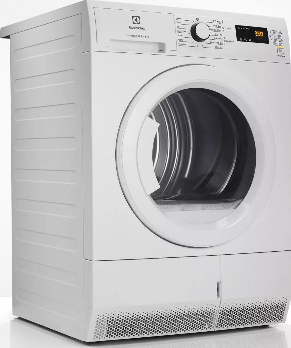 Sèche-linge pompe à chaleur ELECTROLUX 8kg OptiSense - EDHF2804DC