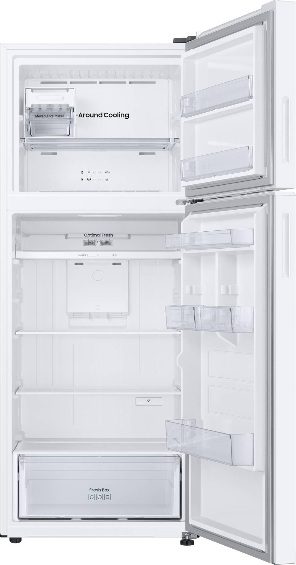 SAMSUNG Réfrigérateur congélateur haut Froid Ventilé No Frost 415L Blanc - RT42CG6624WW