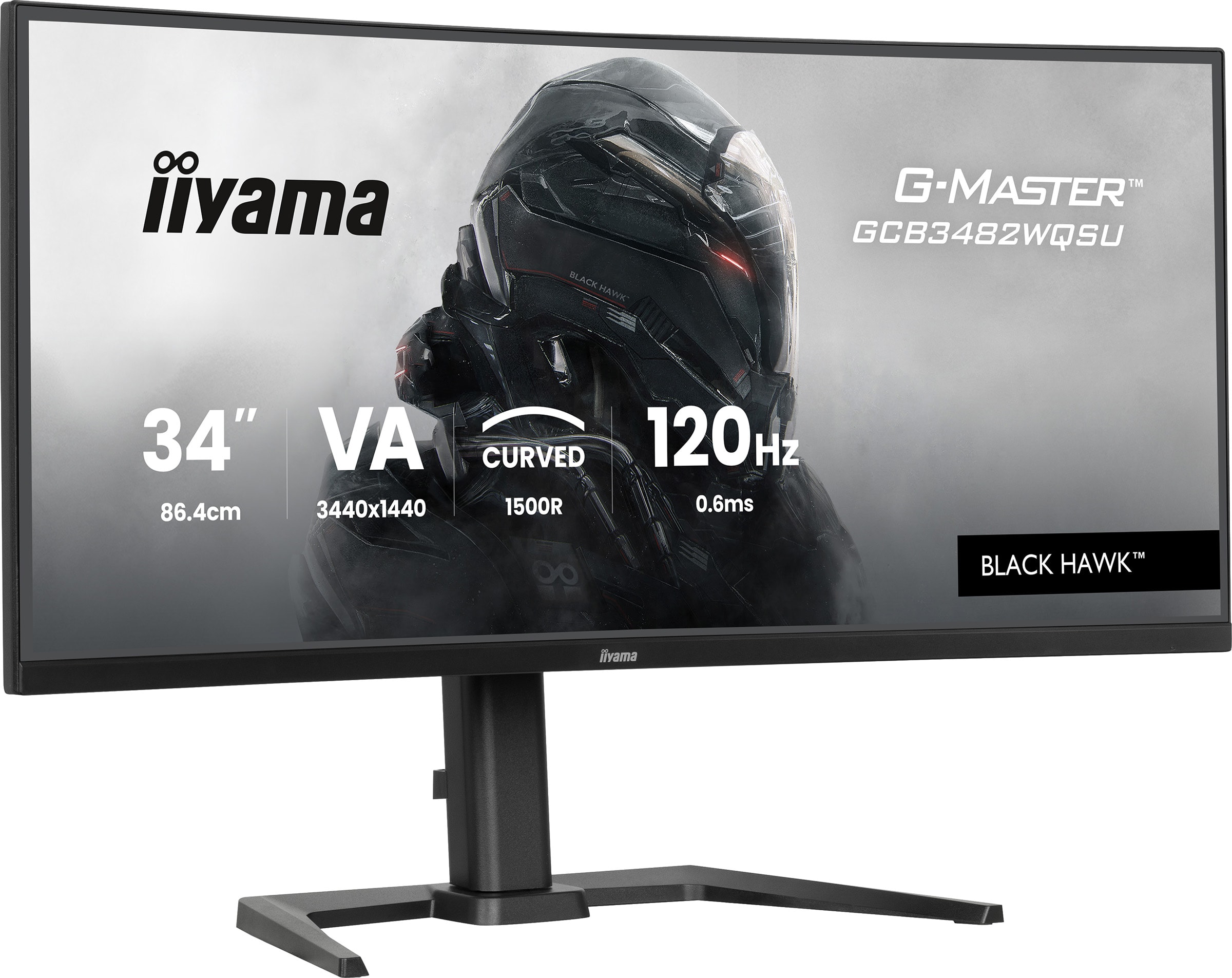 Ecran PC Gamer 34 pouces incurvé IIYAMA  - IIGCB3482WQSUB1