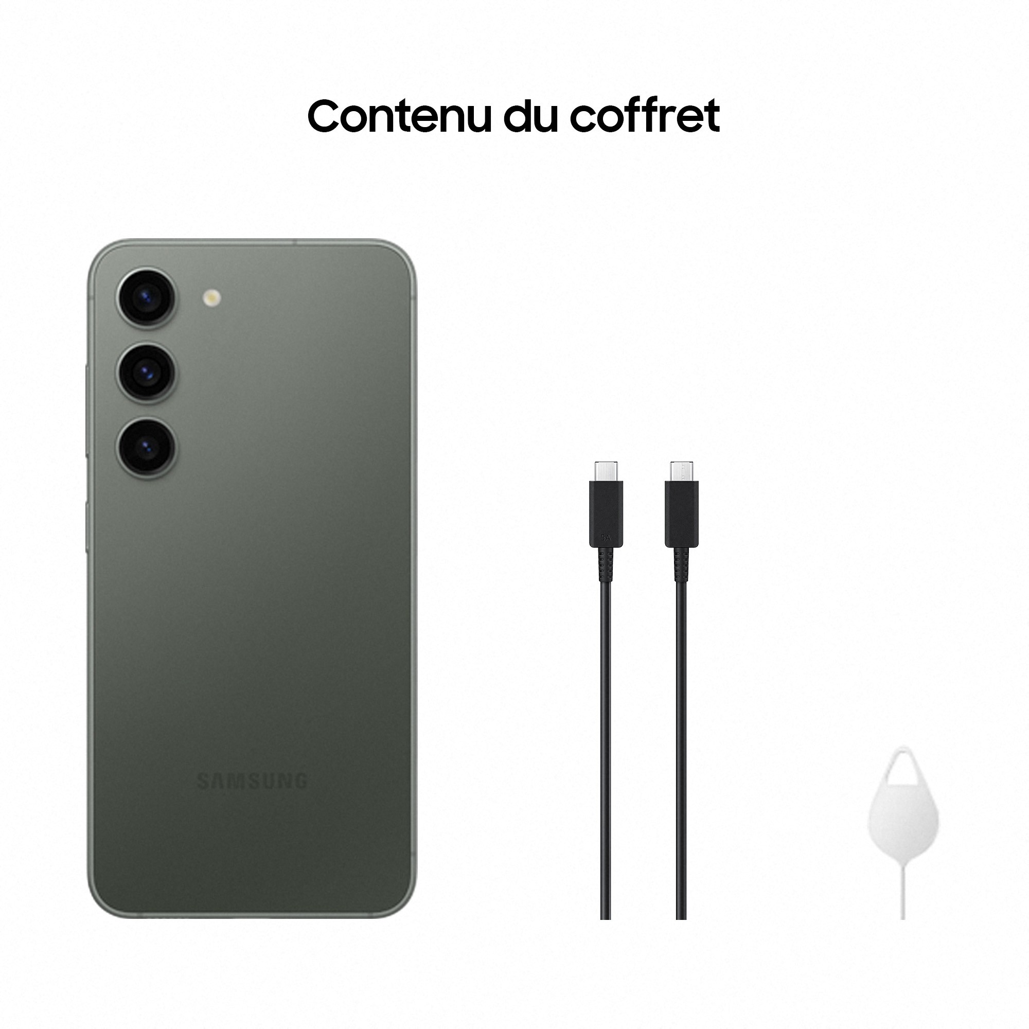 Smartphone SAMSUNG Galaxy S23+ 512Go Vert - GALAXY-S23P-512VERT Smartphone SAMSUNG Galaxy S23+ 512Go Vert - GALAXY-S23P-512VERT