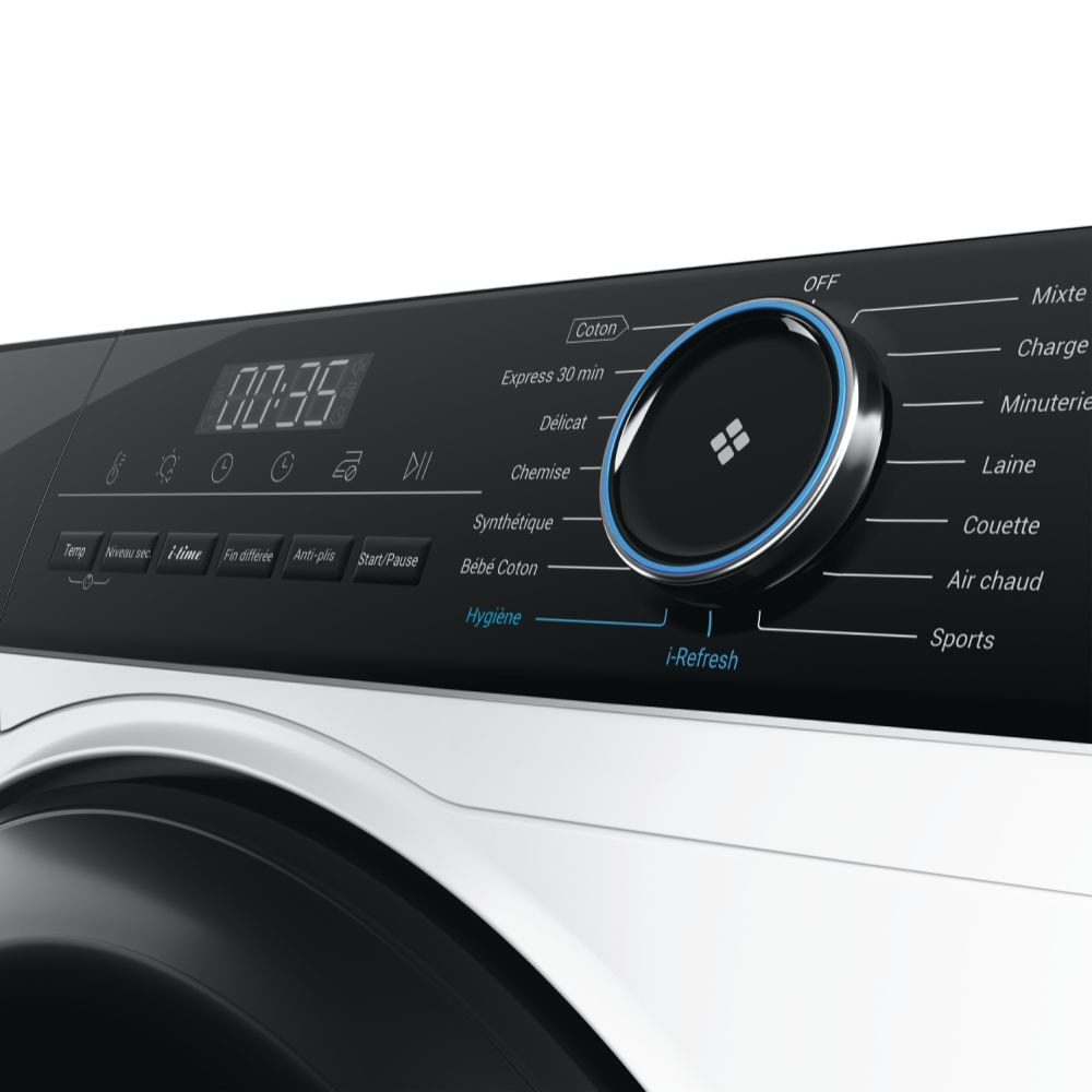 Sèche-linge pompe à chaleur HAIER 10kg Blanc - HD100-A2939-FR