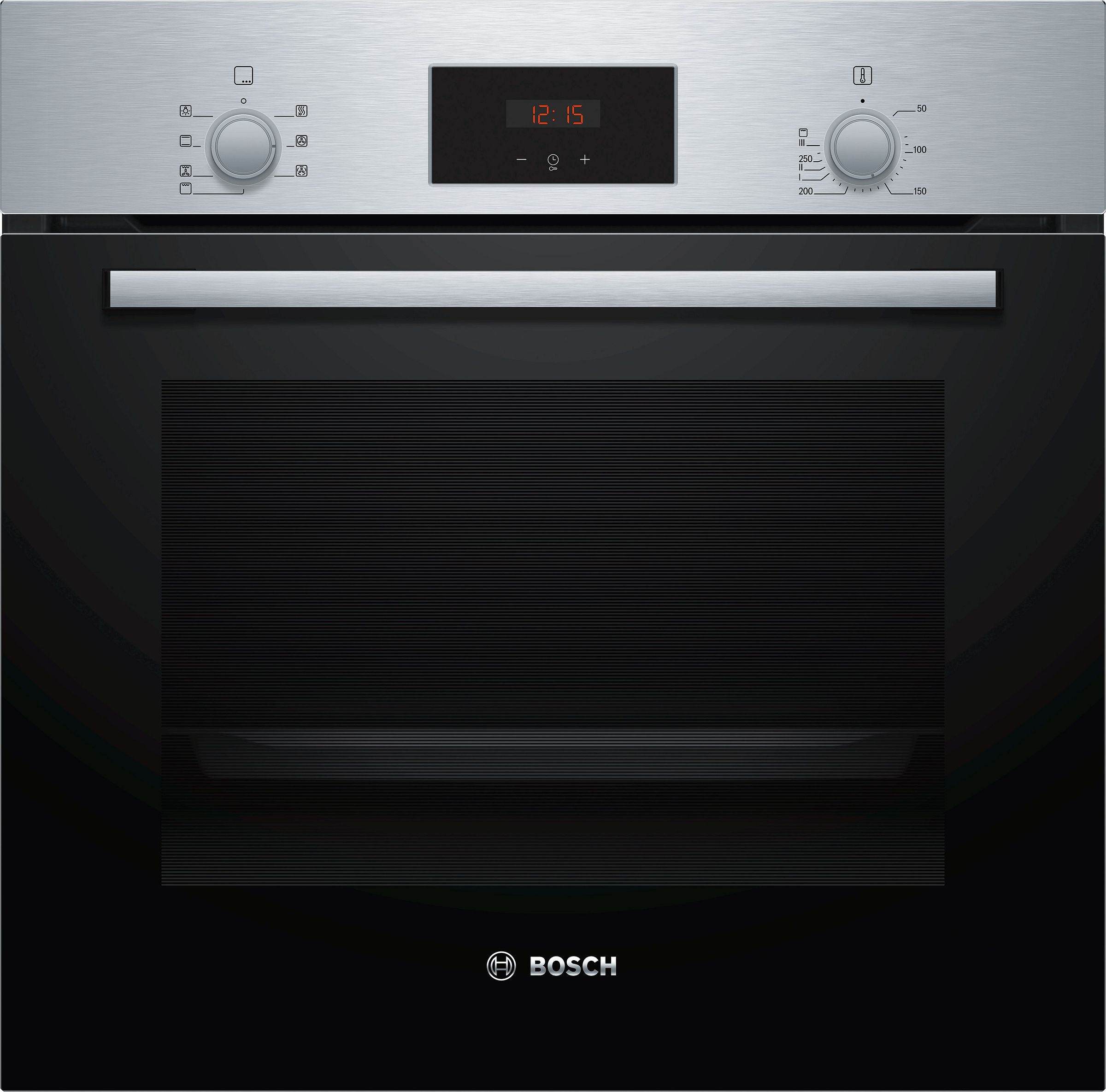 Four encastrable EcoClean BOSCH Chaleur tournante 66 L Inox HBF133BR0