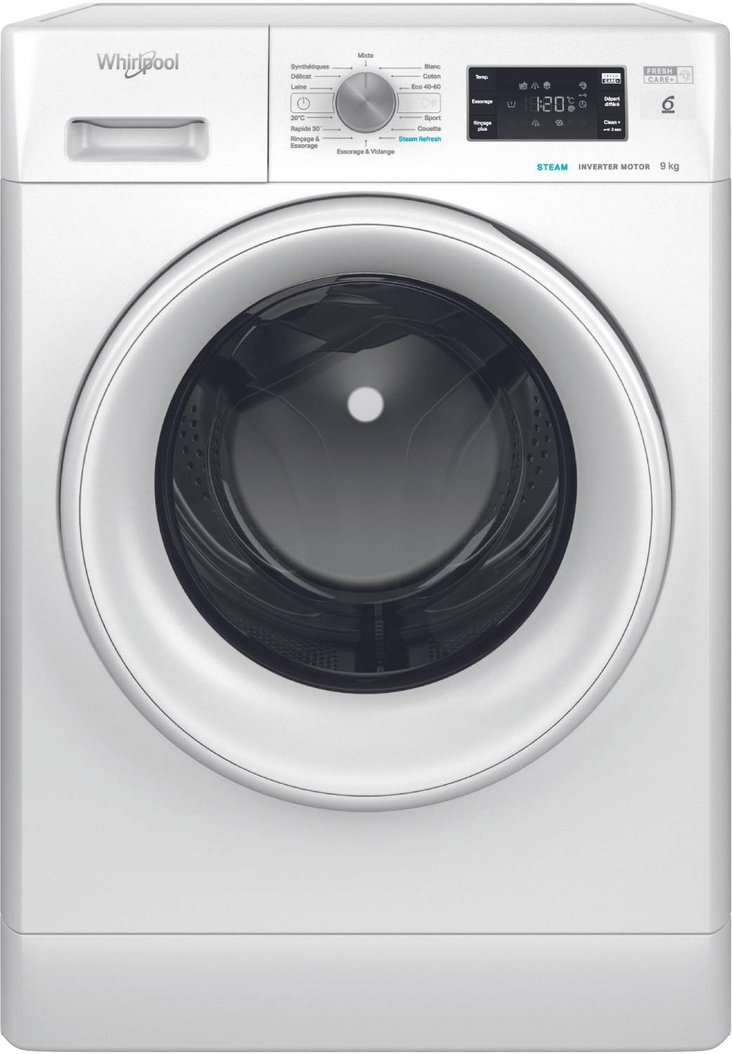 WHIRLPOOL Lave linge Frontal 9kg