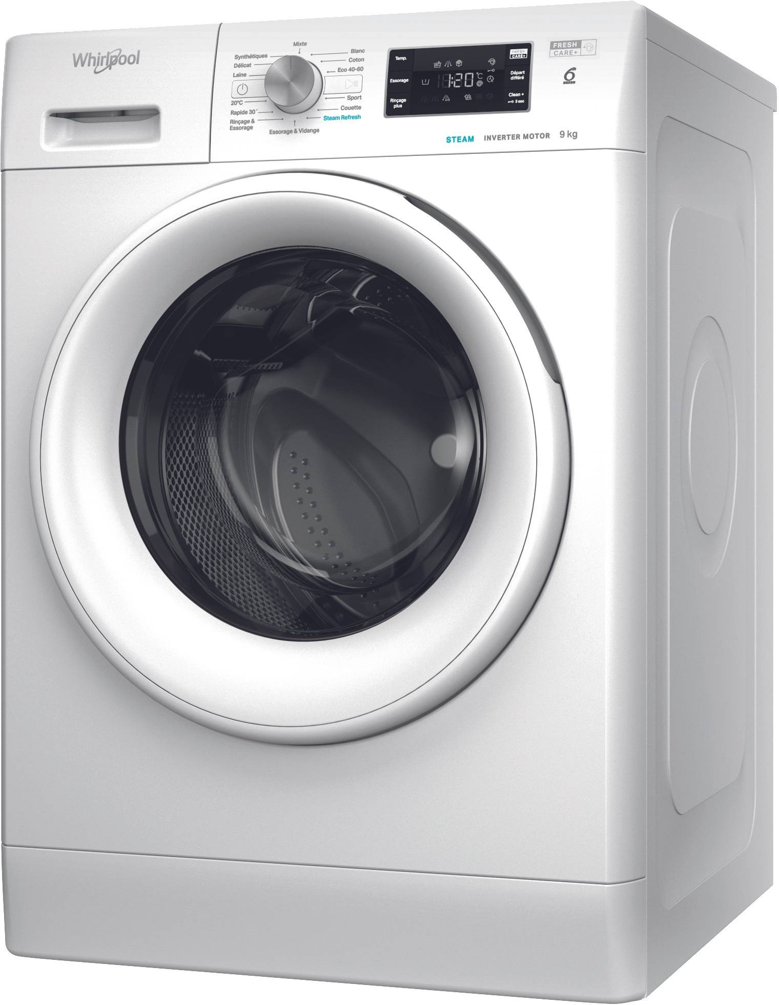 WHIRLPOOL Lave linge Frontal 9kg