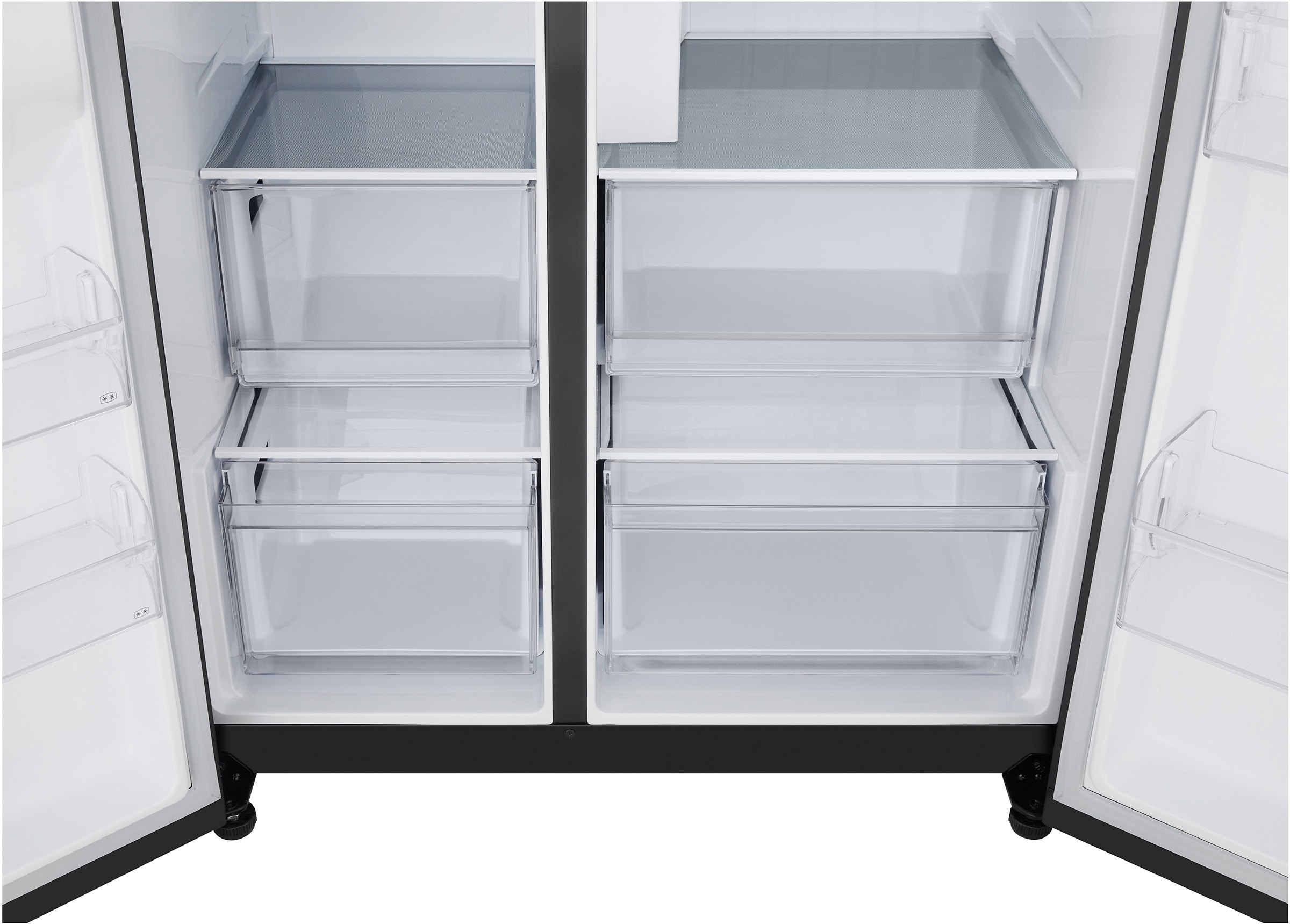 Réfrigérateur américain LG Total No Frost 638L noir - GSLC40EPPE Réfrigérateur américain LG Total No Frost 638L noir - GSLC40EPPE