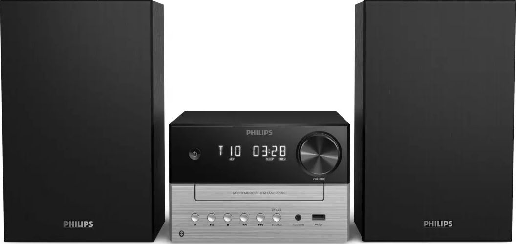 Micro chaîne hifi PHILIPS CD USB Bluetooth 20W Argent TAM3205M2/12