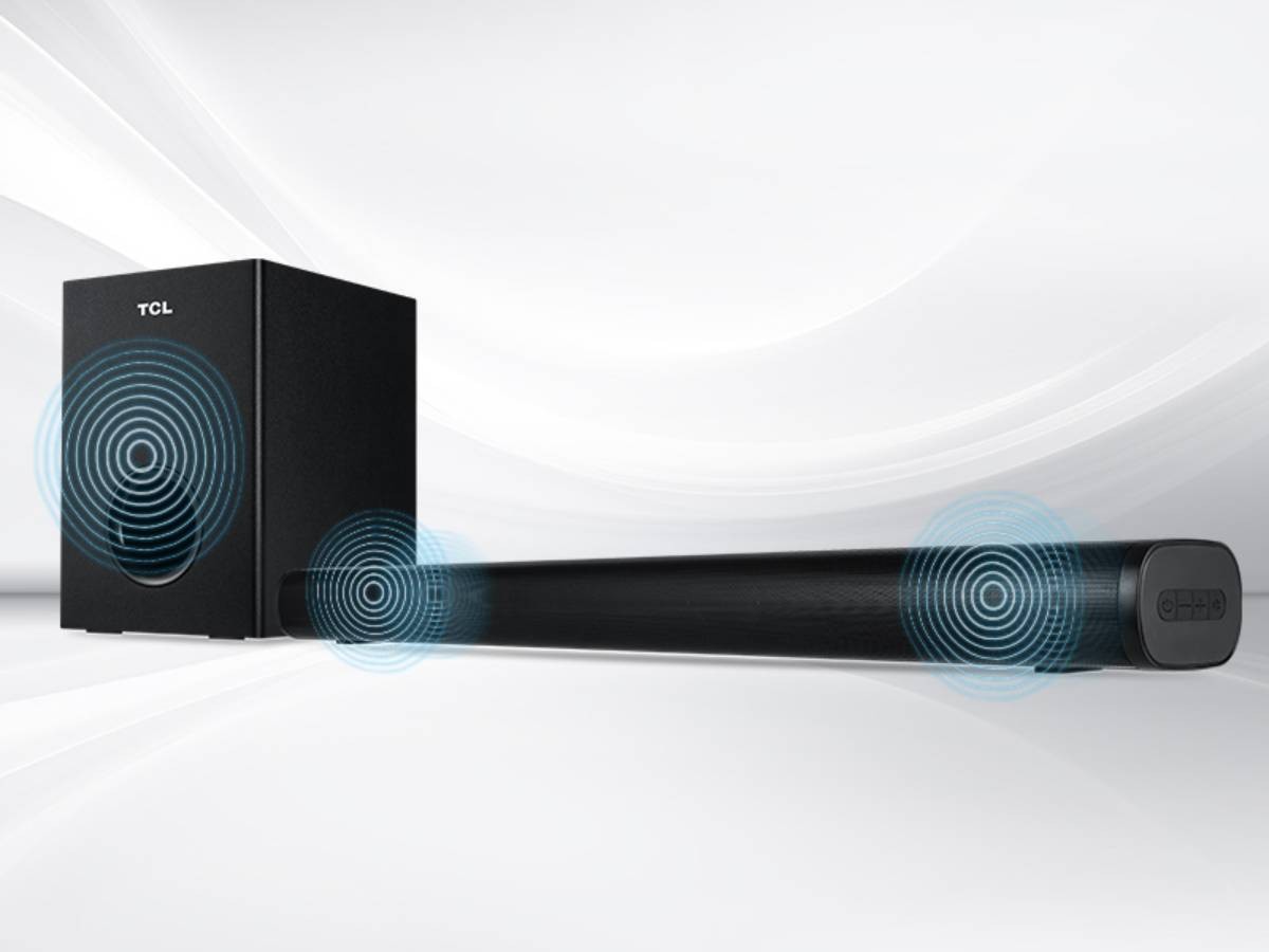 Barre de son TCL 2.1 Bluetooth 200W avec HDMI ARC Noire - S522WE Barre de son TCL 2.1 Bluetooth 200W avec HDMI ARC Noire - S522WE