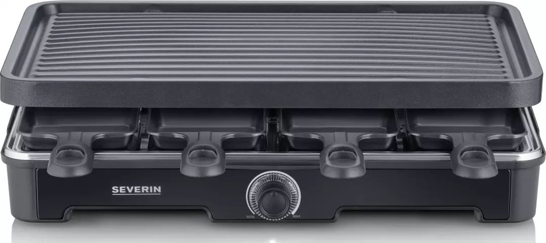 Raclette Multifonction SEVERIN 8 personnes 1400W Noir - RG9670