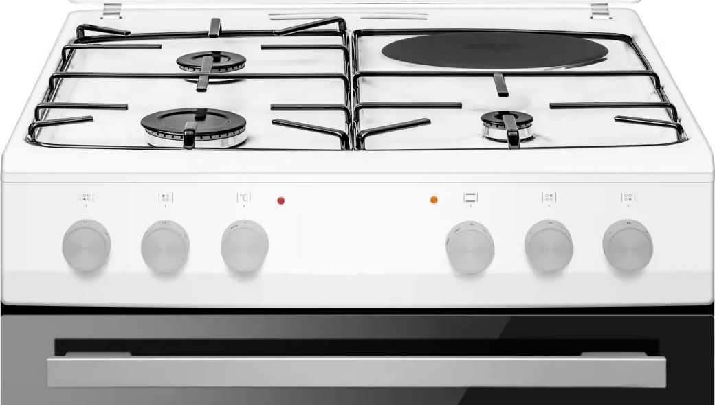 Cuisiniere mixte FAGOR 4 Foyers 60 cm Blanc - FACM1003B