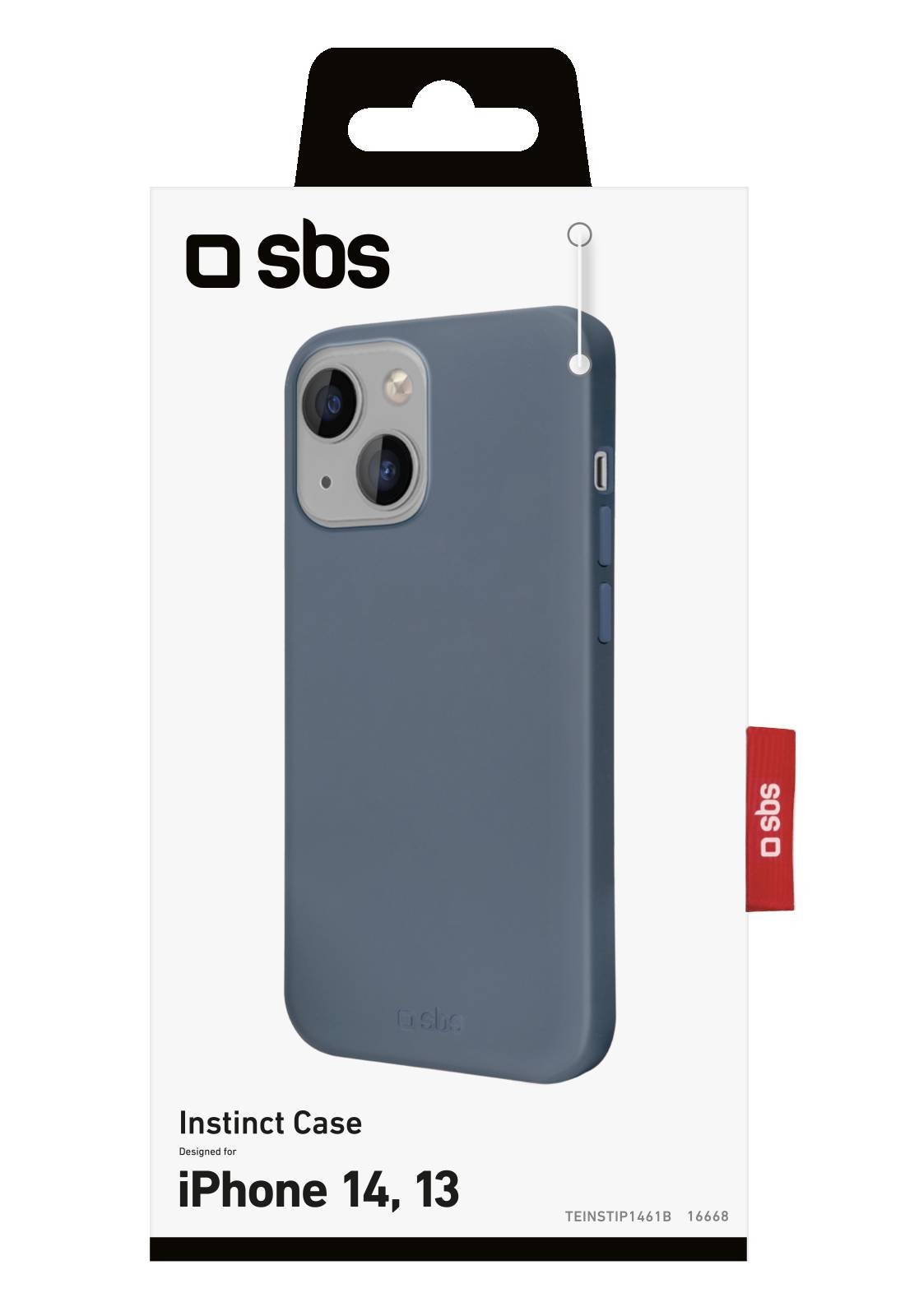 SBS Coque iPhone Coque Instinct pour iPhone 14/iPhone 13 - COQ-INST-IP14/13BLEU