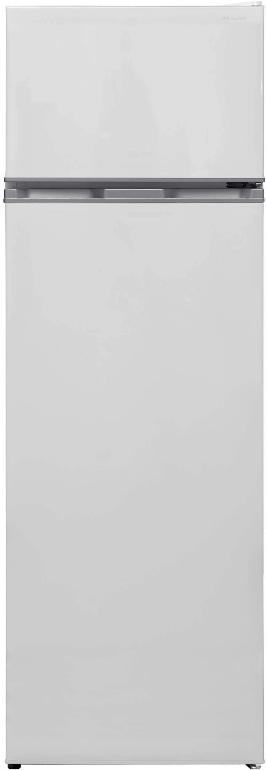Réfrigérateur congélateur haut SHARP , Froid Statique, 243L, Blanc SJFTB03ITXWE