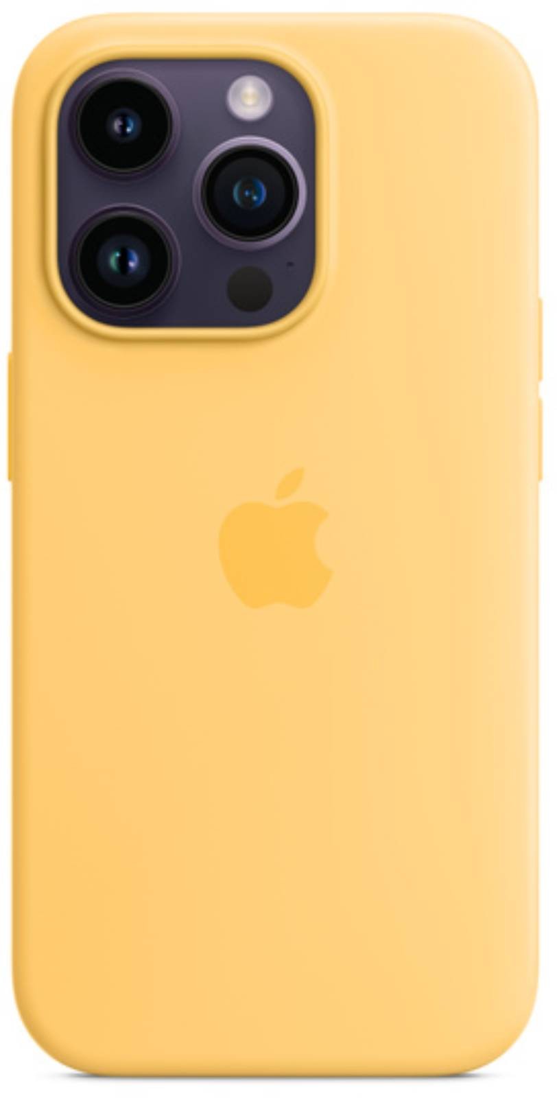 APPLE Coque iPhone 14 Pro Magsafe Silicone Jaune  MPTM3ZM/A