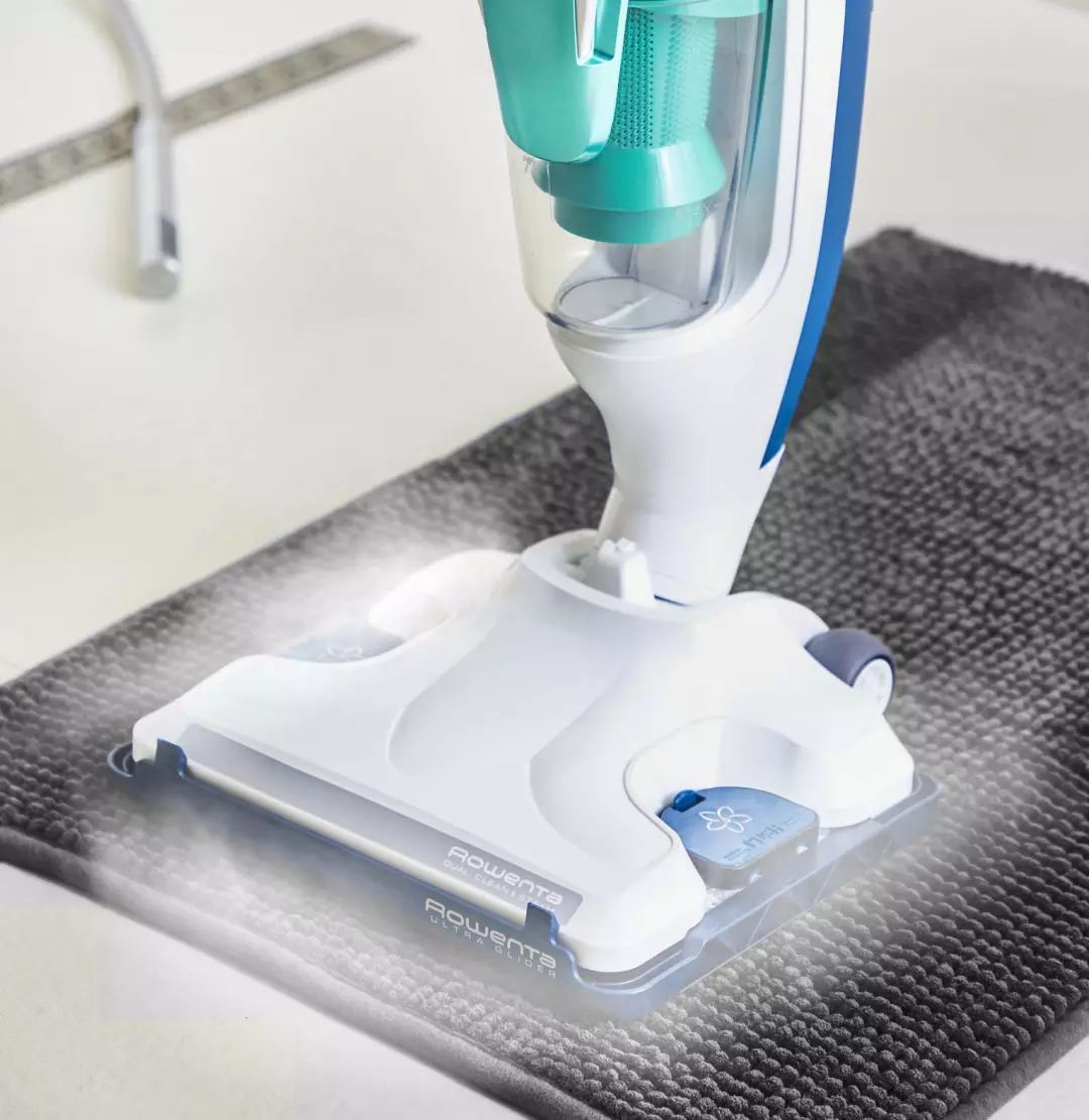 Aspirateur nettoyeur vapeur ROWENTA Accessoire tapis/moquettes Blanc Bleu - RY7777WH