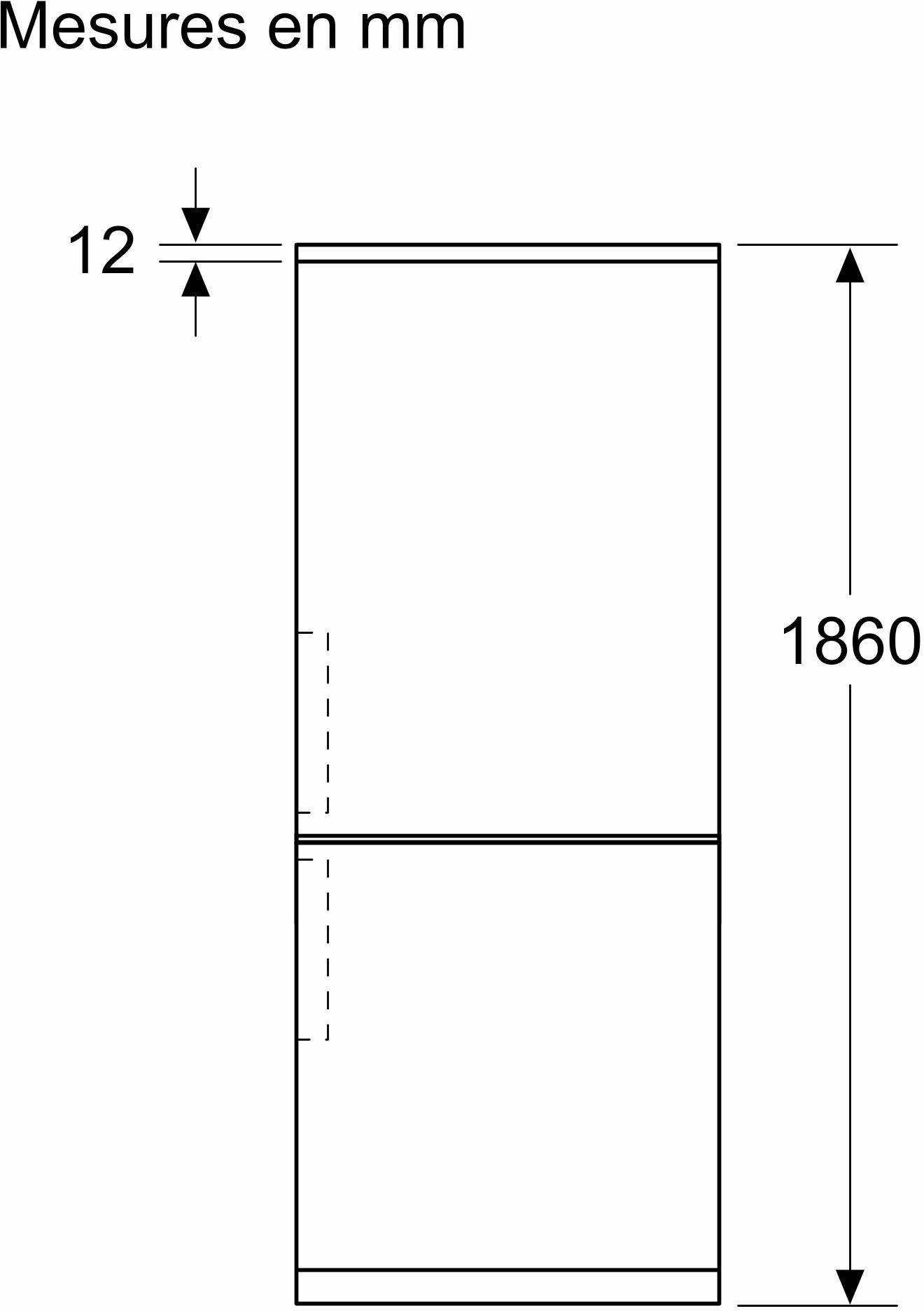 BOSCH Réfrigérateur congélateur bas Série 4 No Frost 321L Inox - KGN36VLDT
