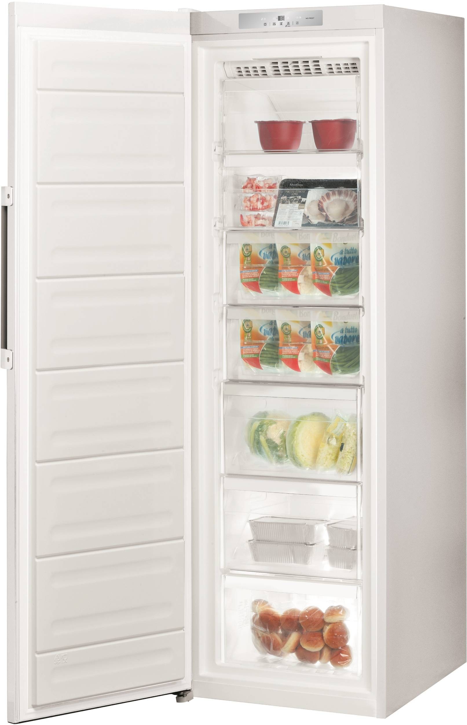 Congélateur armoire INDESIT , Froid No Frost, 263L, Blanc - UI8F2CWFR
