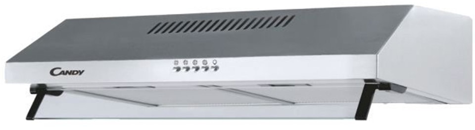 Hotte casquette CANDY 60cm 72dB Inox CFT631X1
