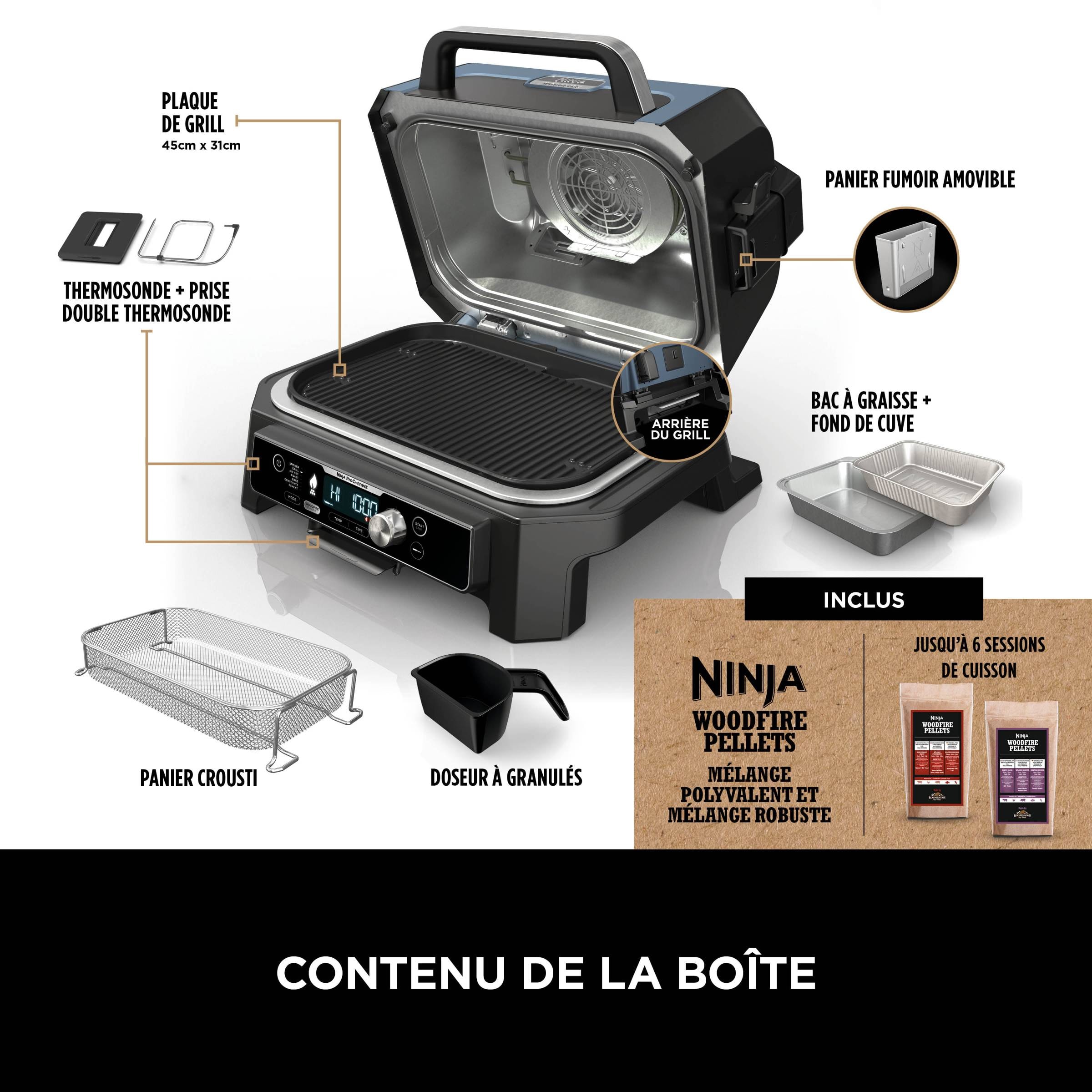 Barbecue électrique NINJA  - OG901EU