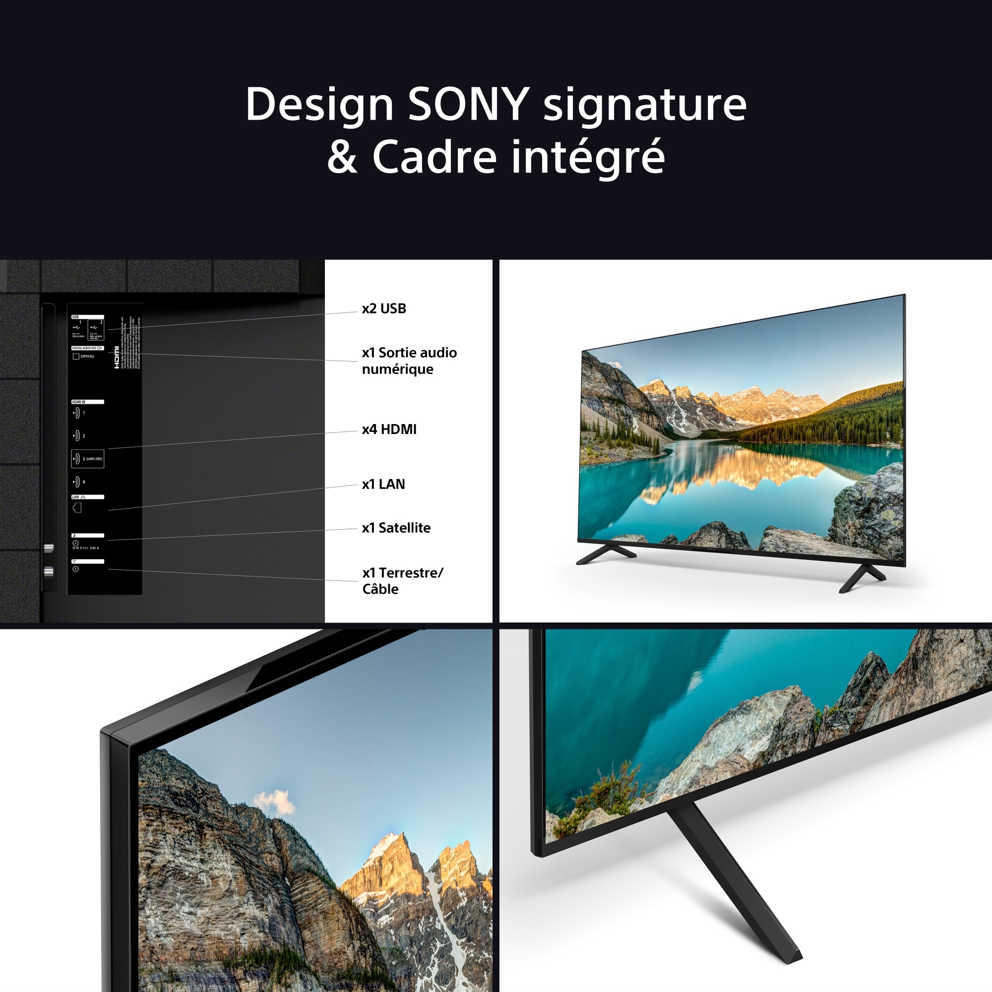 TV LED 4K 126 cm SONY - K50S35B TV LED 4K 126 cm SONY - K50S35B