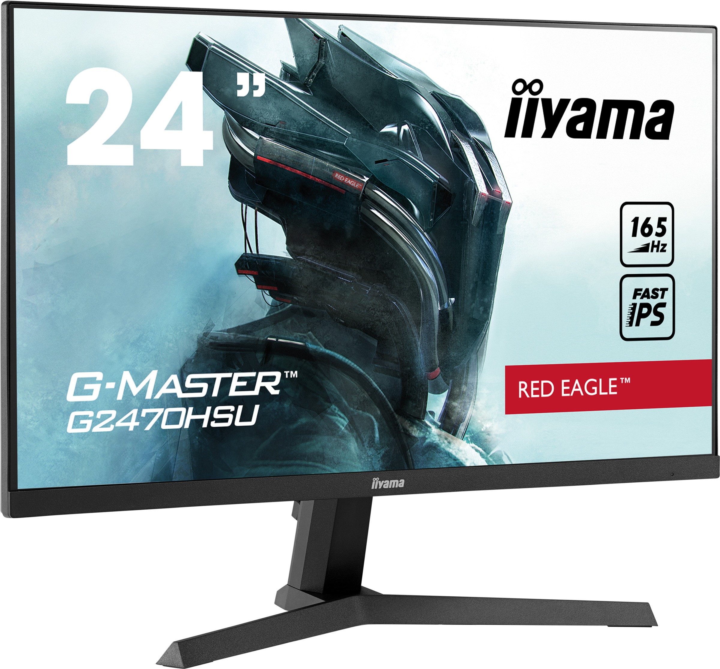 IIYAMA Ecran 24 pouces Full HD G-Master 24" Fast IPS 0.8 ms G2470HSU-B1 IIYAMA Ecran 24 pouces Full HD G-Master 24" Fast IPS 0.8 ms G2470HSU-B1