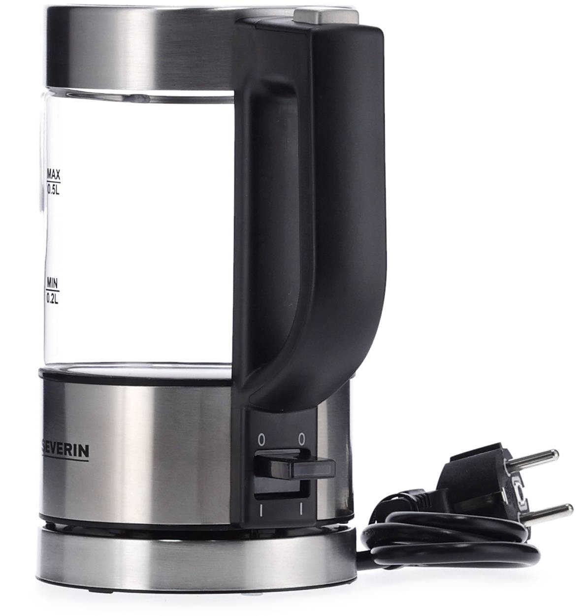 Bouilloire SEVERIN , 0,5L, 1100W, Inox - WK3472