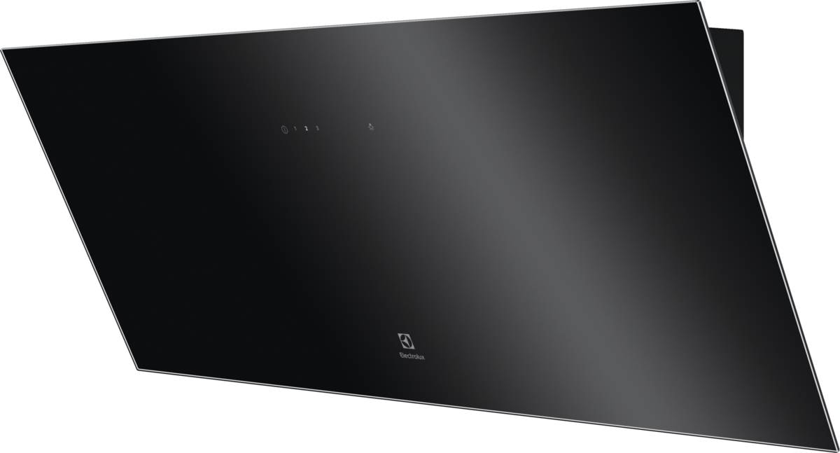 Hotte decorative murale ELECTROLUX 90cm 67dB Noir LFV339K