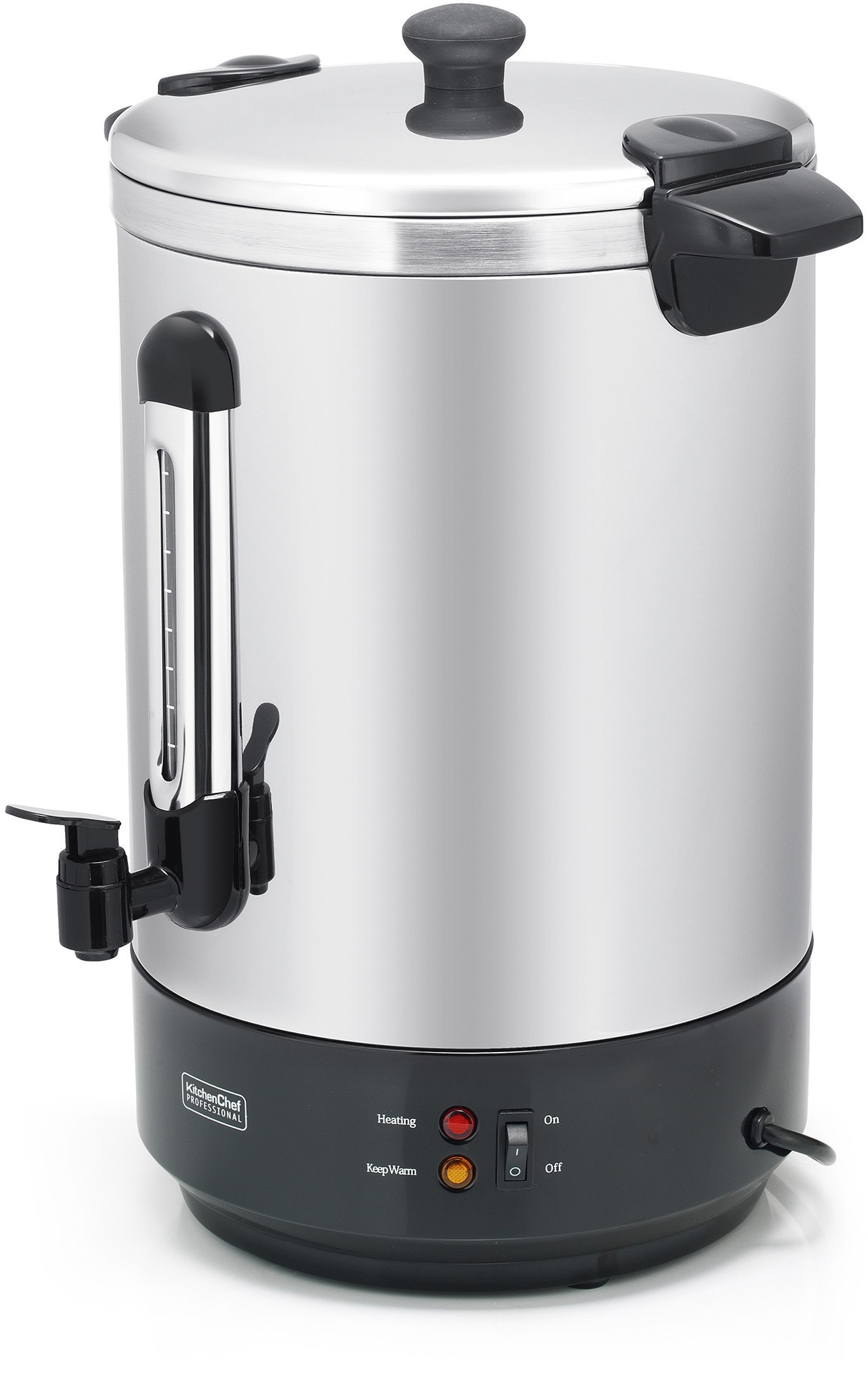 Cafetière KITCHEN CHEF Percolateur 15L 100 tasses Inox ZI150