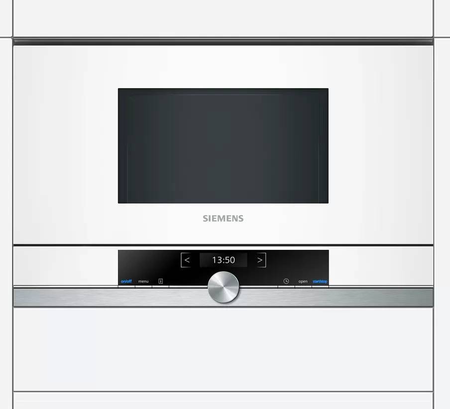 Micro ondes Encastrable SIEMENS IQ700 900W Blanc - BF634RGW1