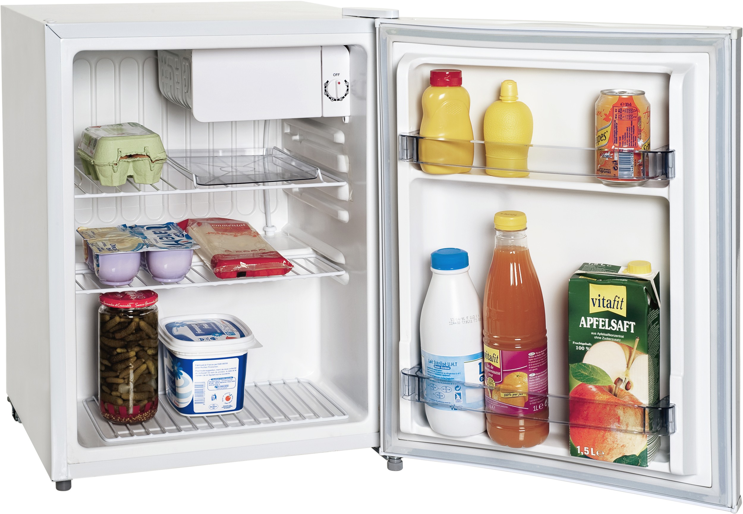 Réfrigérateur compact FRIGELUX , Froid Statique, 58L, Blanc - CUBE72A++